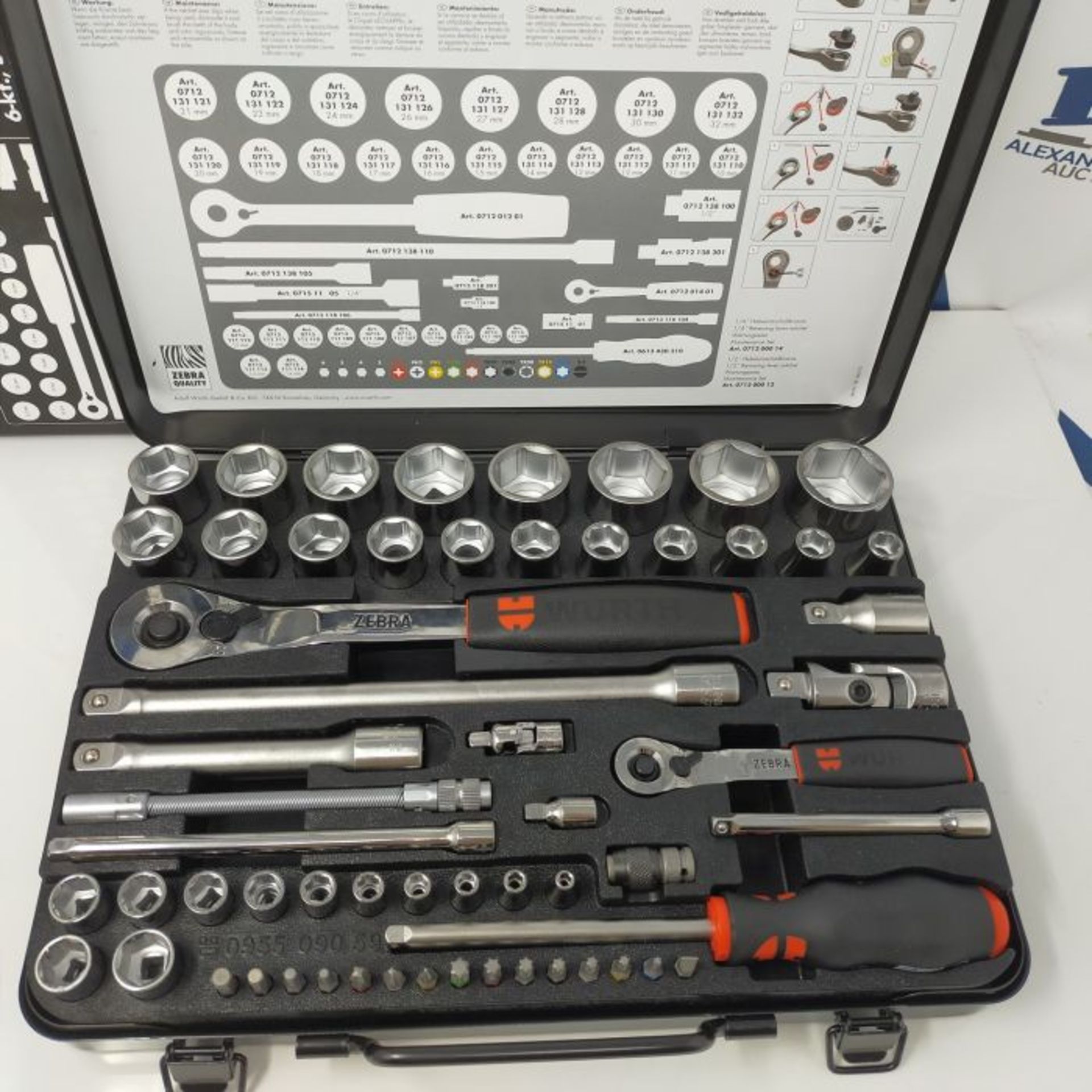RRP £165.00 Cassetta Wurth Spanner Set Multi-Size - Image 3 of 3
