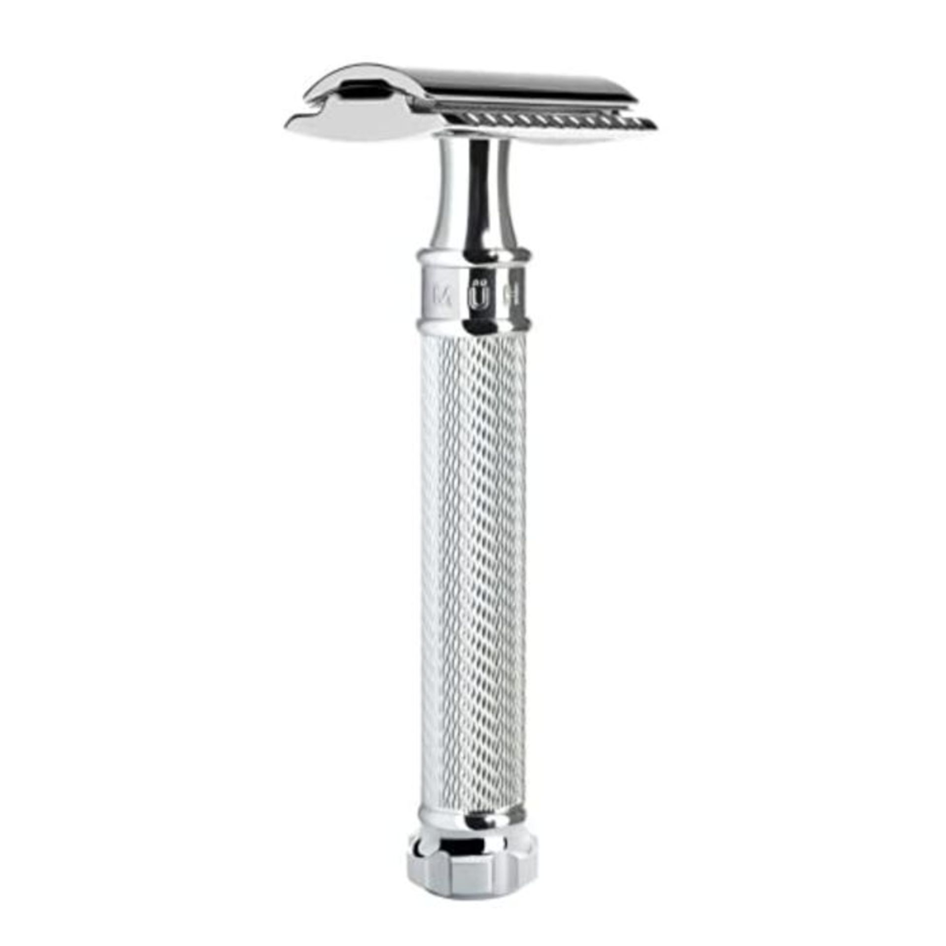 MÜHLE Traditional Chrome 'Twist' Safety Razor (Closed Comb) No Blades Included (R89TW