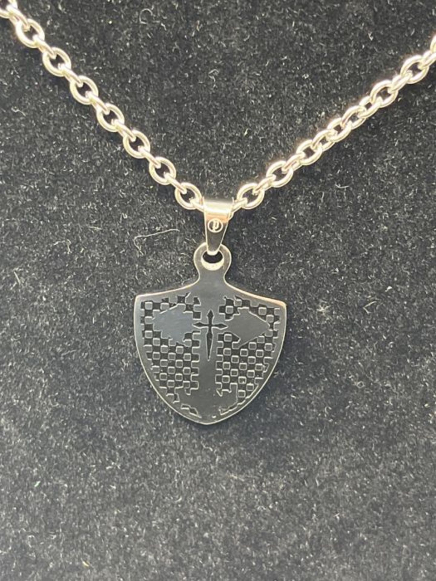 Police Men Stainless Steel Pendant Necklace - PJ26064PSS.01 - Image 3 of 3