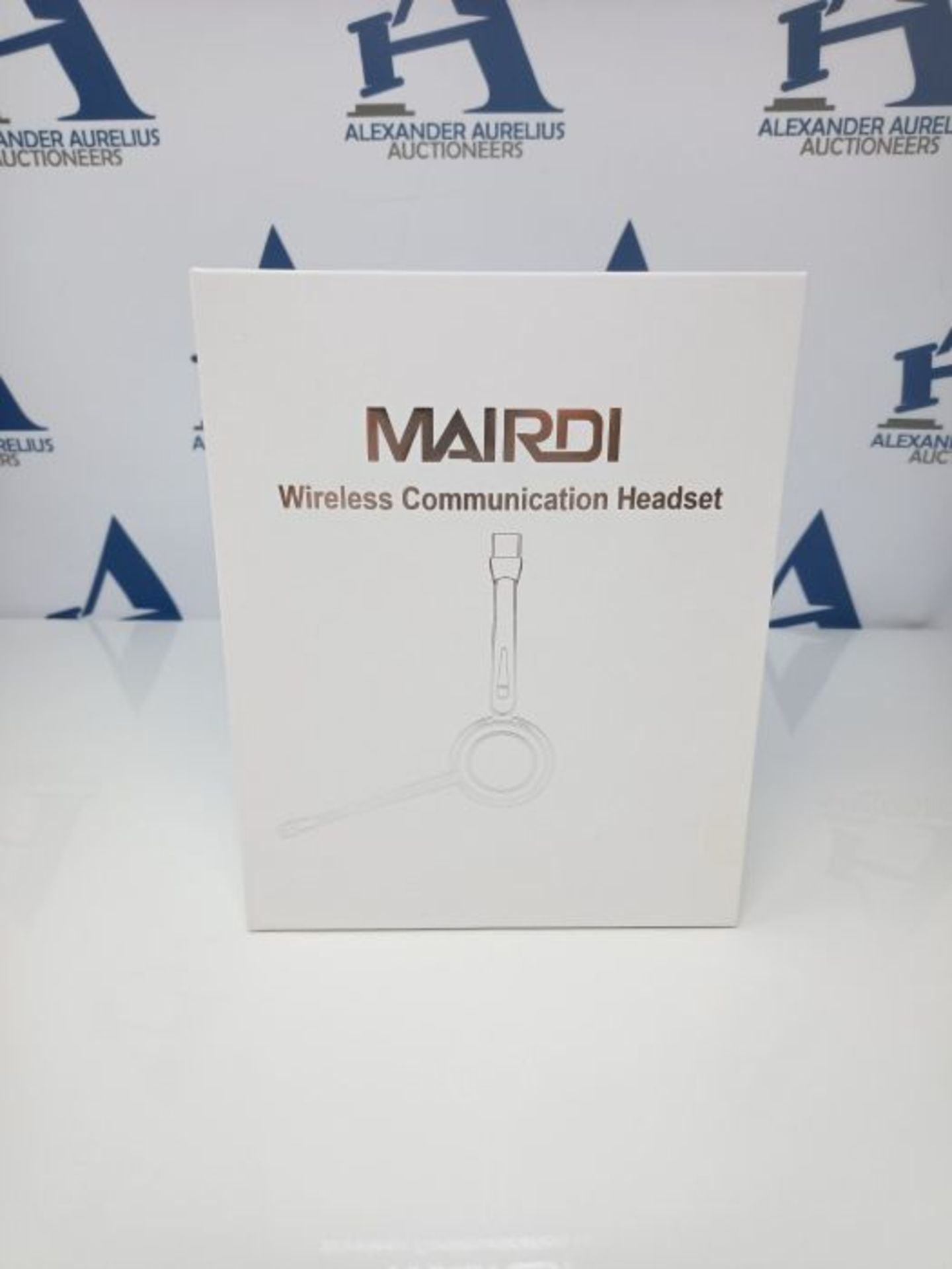 Mairdi Wireless Headset mit Mikrofon Noise Canceling, Stereo Bluetooth 5.0 Headset mit - Image 2 of 3