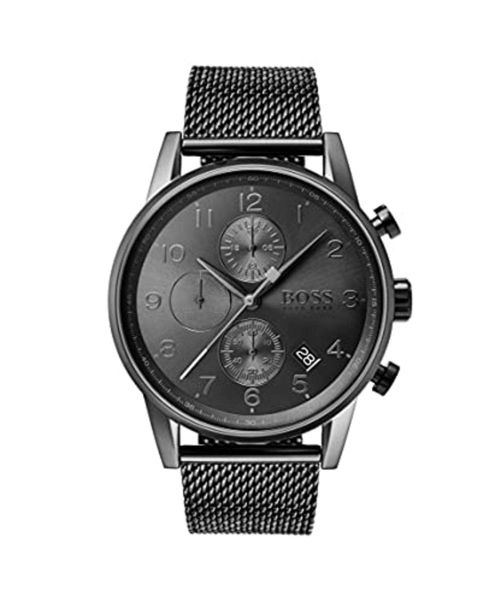 RRP £399.00 BOSS Watches Men's Chronograph Quartz Watch with Stainless Steel Strap 1513674