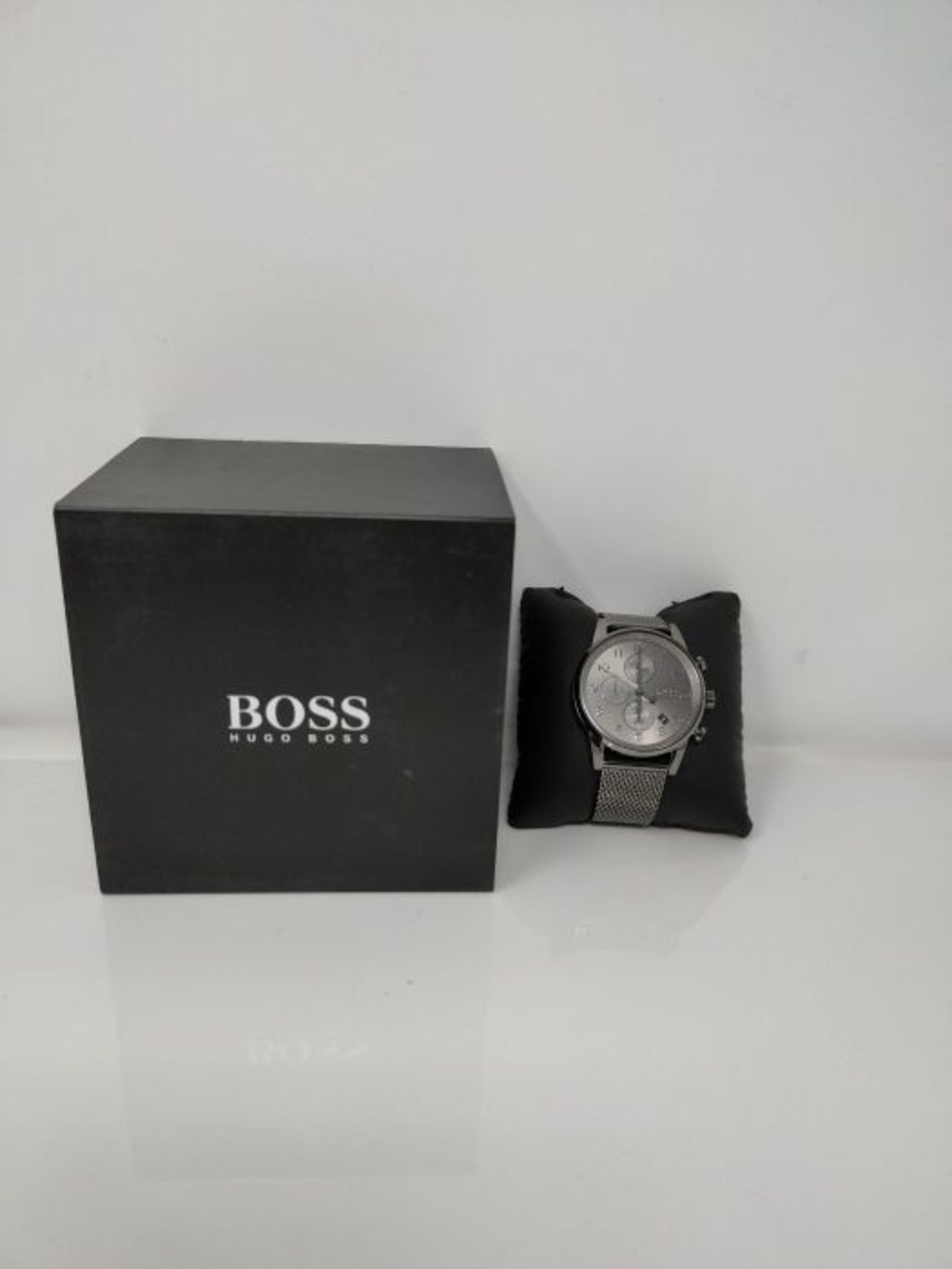 RRP £399.00 BOSS Watches Men's Chronograph Quartz Watch with Stainless Steel Strap 1513674 - Image 2 of 3