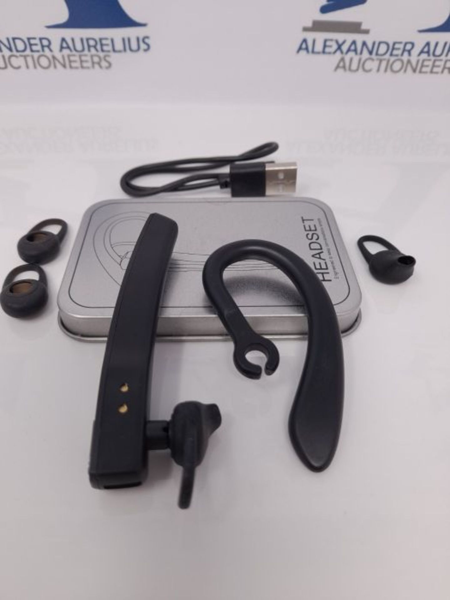 Bluetooth Headset mit Mikrofon V5.0, Bluetooth Headset fÃ¼r Handys iPhone Android, L