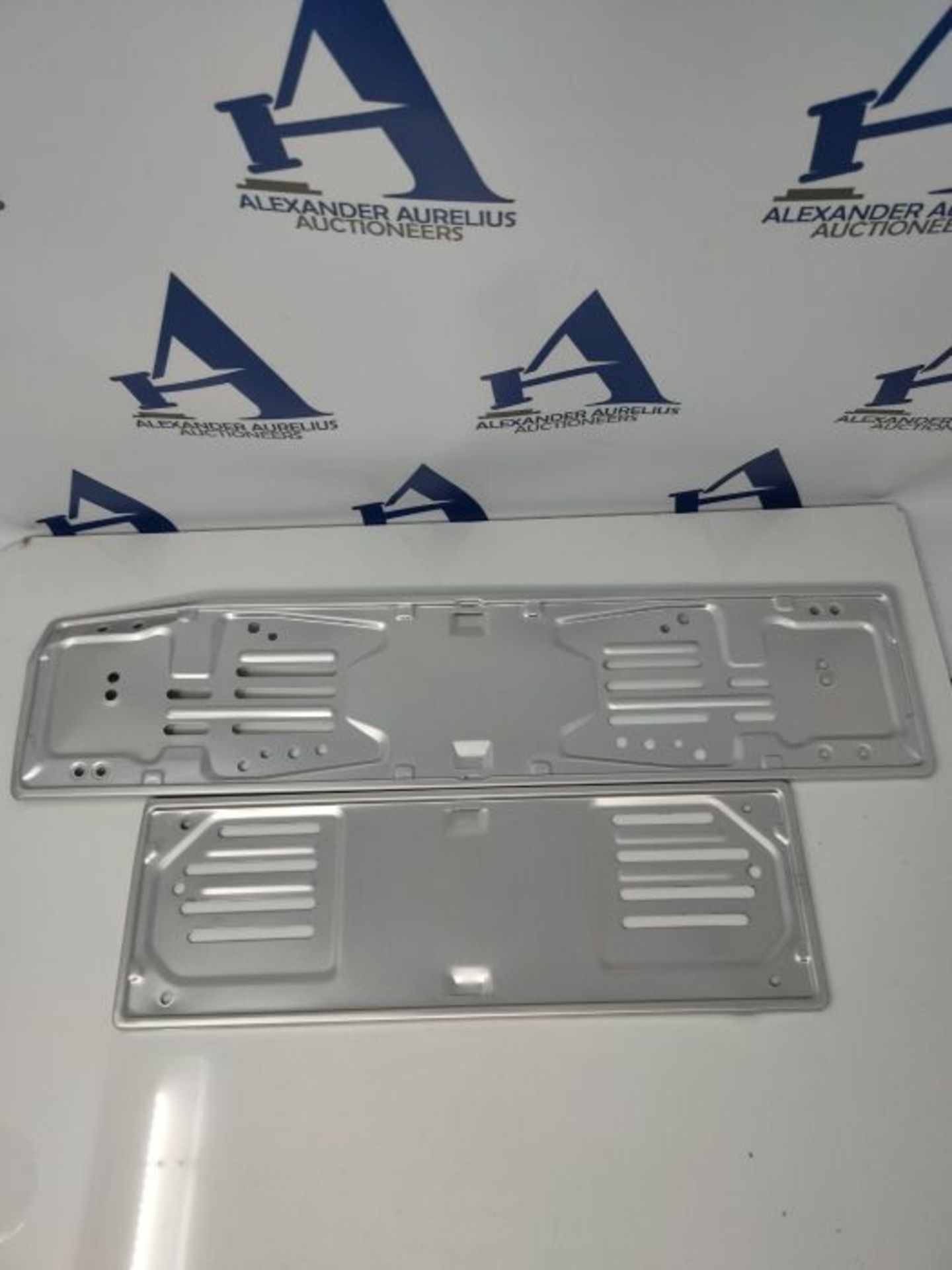 Cora 000116008 Kit Registration Plate 1999 Aluminium Front and Rear Mount with Fixin - Image 2 of 2