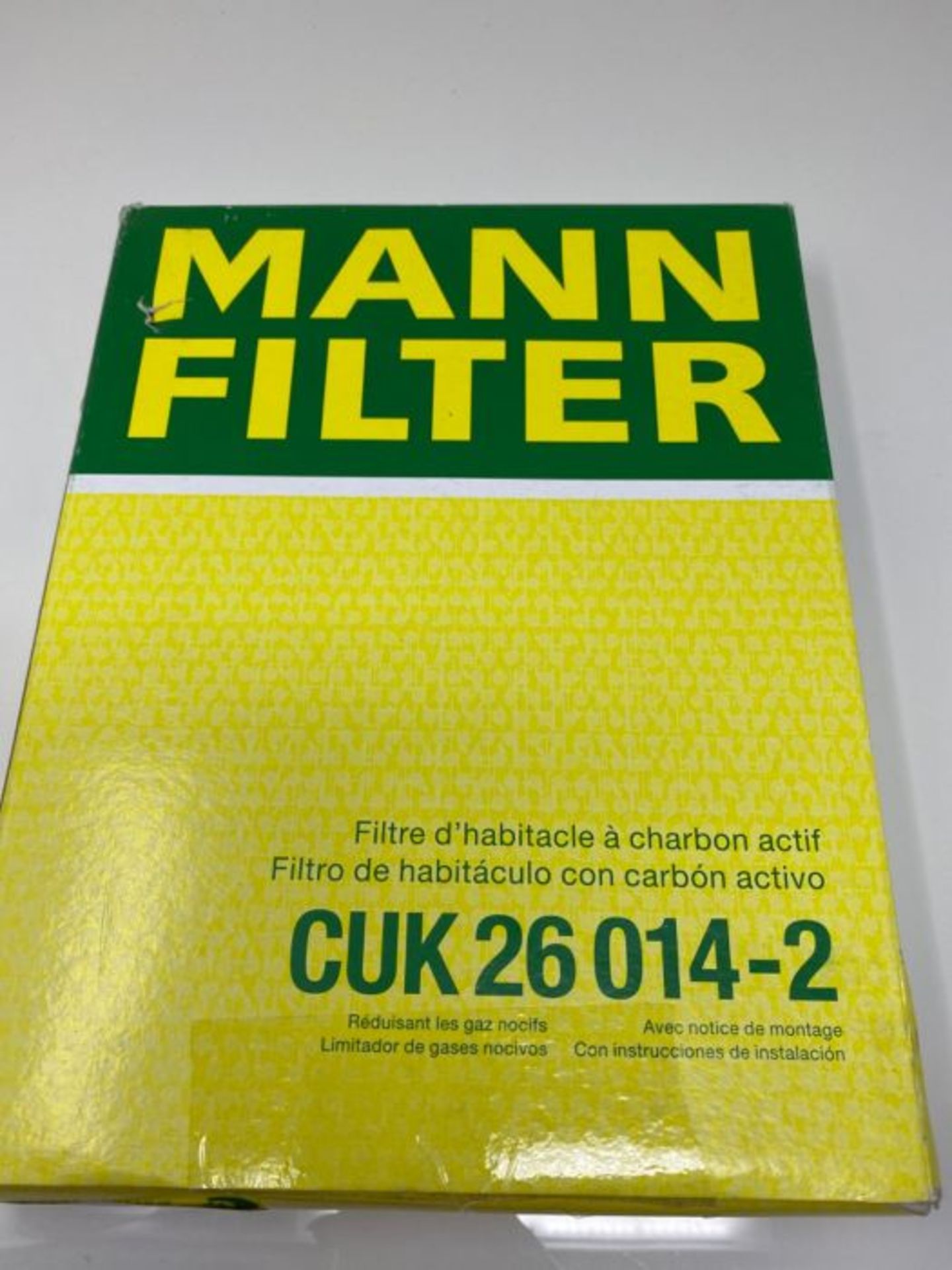 Original MANN-FILTER Interior Filter CUK 26 014-2  Cabin air filter set (set of 2) - Image 2 of 3