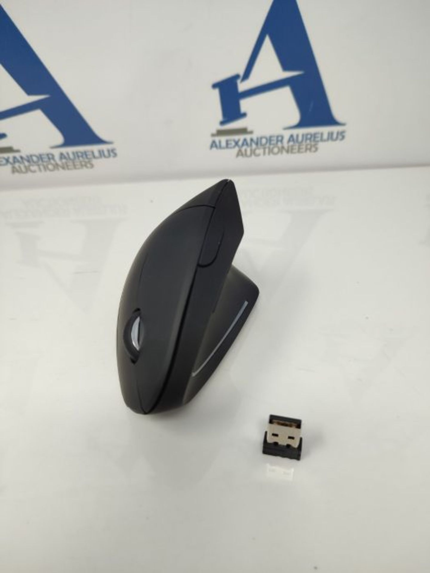 Trust Verto Wireless Ergonomic Mouse, Vertical Mouse with Storable USB Micro-receiver, - Image 3 of 3