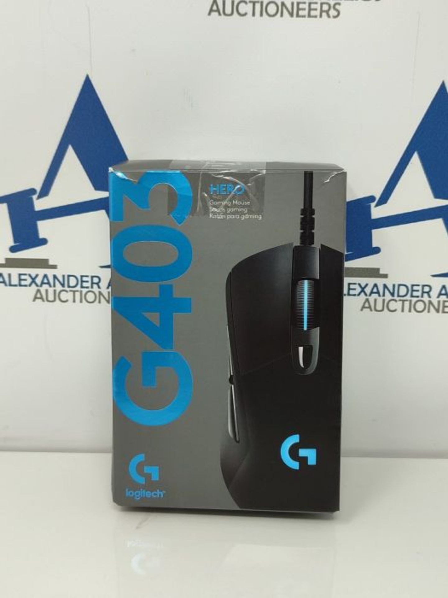Logitech G403 HERO gaming mouse with HERO 25K DPI sensor, LIGHTSYNC RGB, light weight - Image 2 of 3