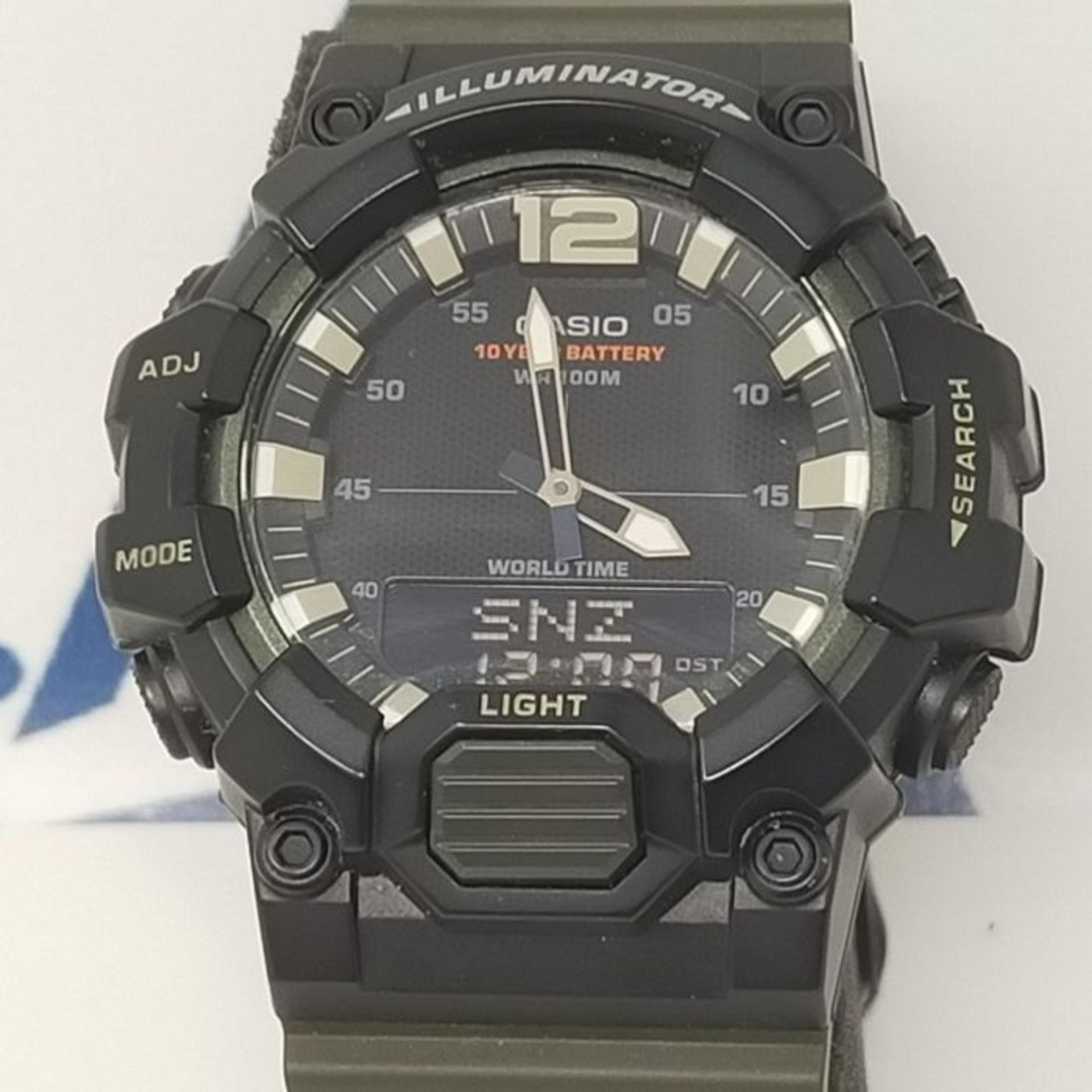 CASIO Men's Digital Quartz Watch with Resin Strap HDC-700-3AVDF - Image 3 of 3