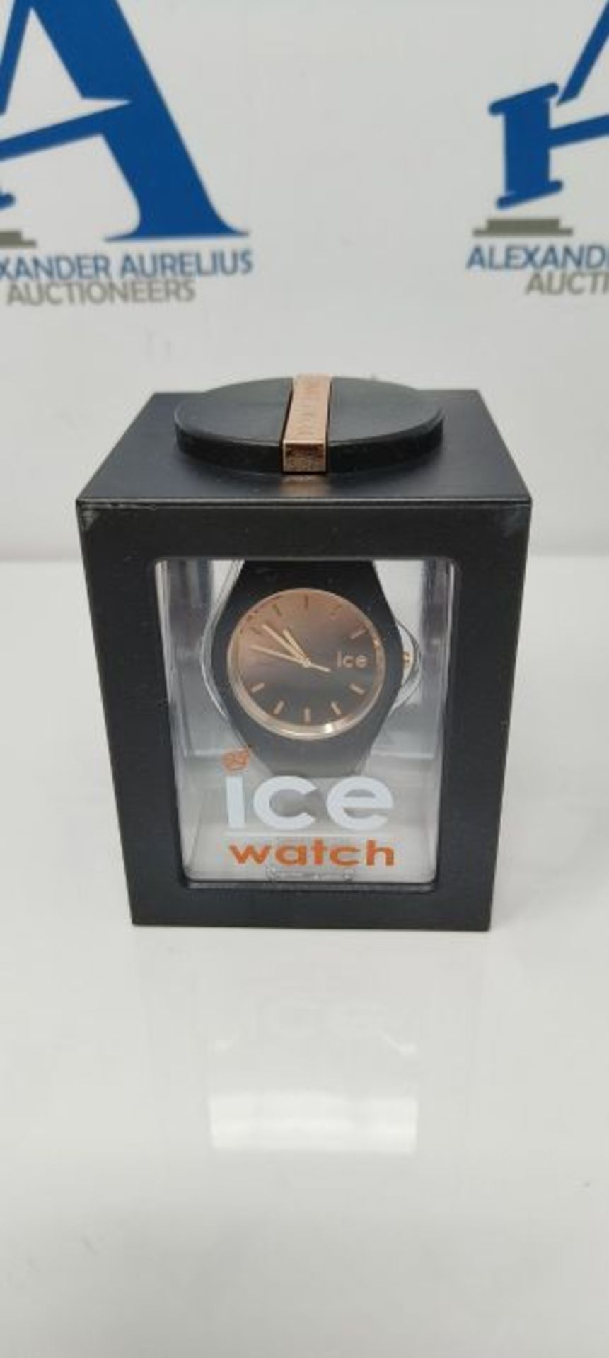 RRP £69.00 Ice-Watch - ICE Sunset Black - Women's Wristwatch with Silicon Strap - 015748 (Medium) - Image 2 of 3