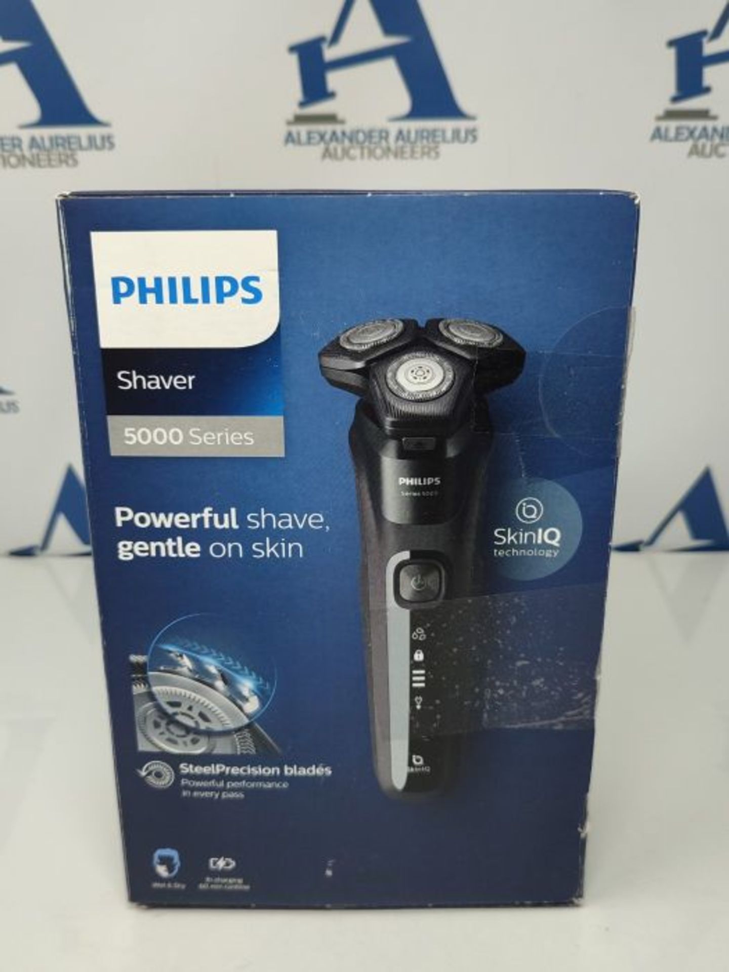 RRP £65.00 Philips Series 5000 Shaver Electric Wet & Dry Shaver, Beard, Stubble & Mustache Trimme