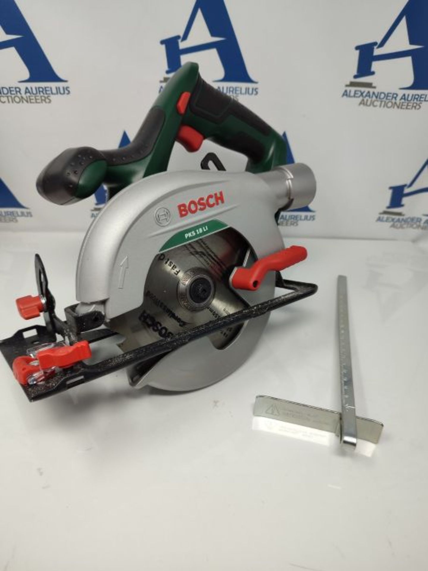 RRP £66.00 Bosch Home and Garden Cordless Circular Saw PKS 18 LI (without battery, 18 Volt system - Image 3 of 3