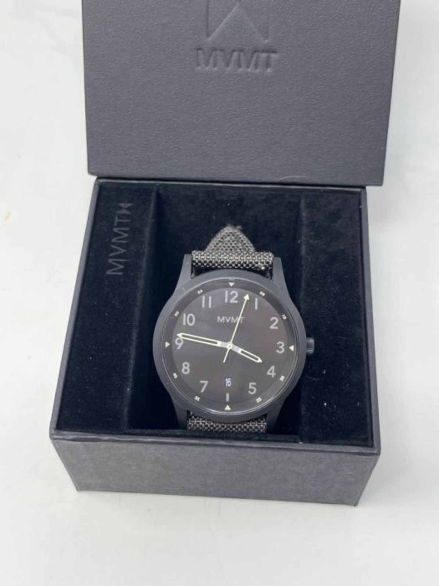 RRP £79.00 MVMT Men's Analogue Quartz Watch with Canvas Strap 28000015-D - Image 3 of 3