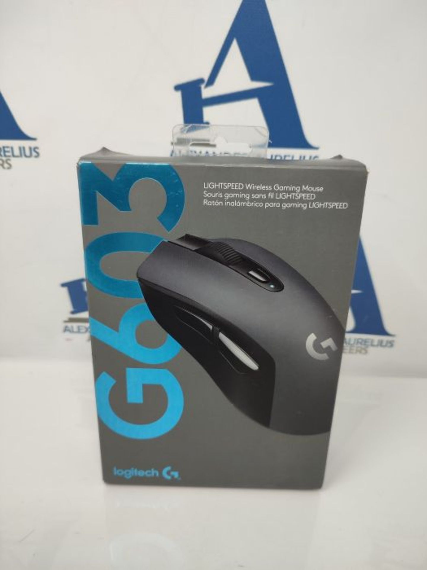 RRP £60.00 Logitech G603 LIGHTSPEED Wireless Gaming Mouse, HERO 12K Sensor, 12,000 DPI, Lightweig - Image 2 of 3