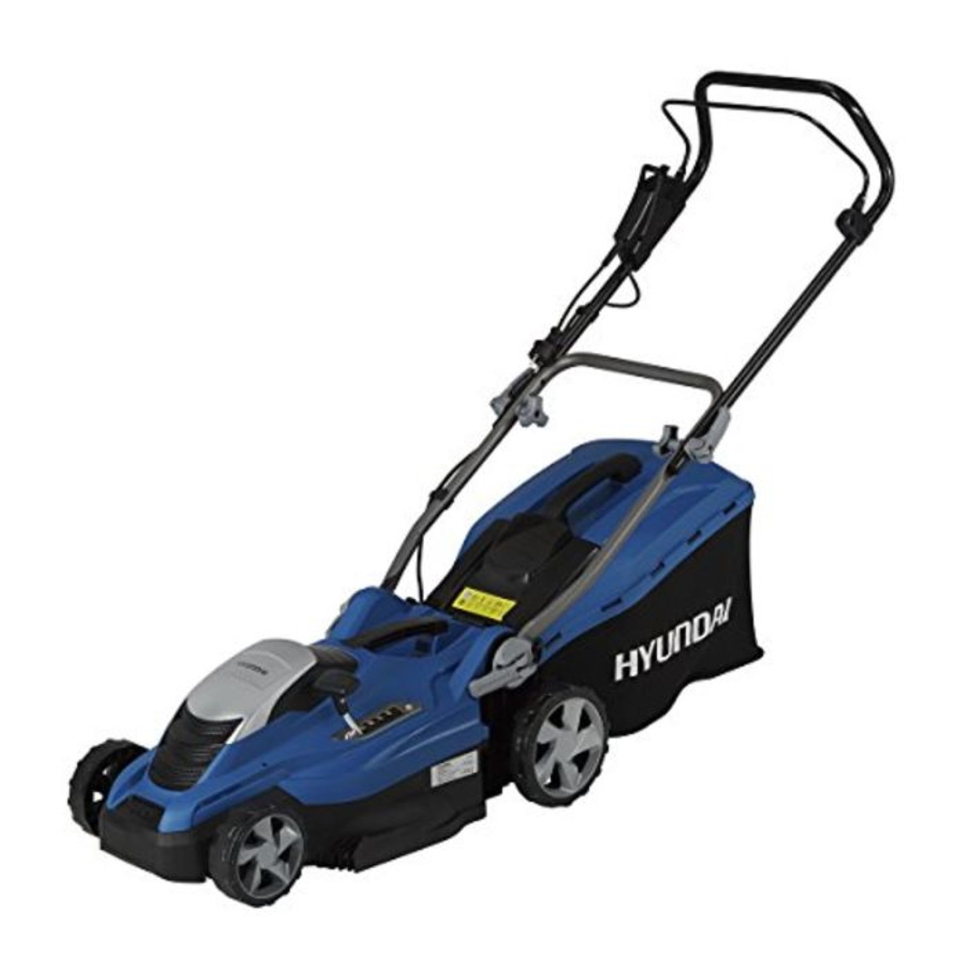 RRP £116.00 Hyundai HY-LM3601E Electric Lawn Mower 1600W, 230V, Blue