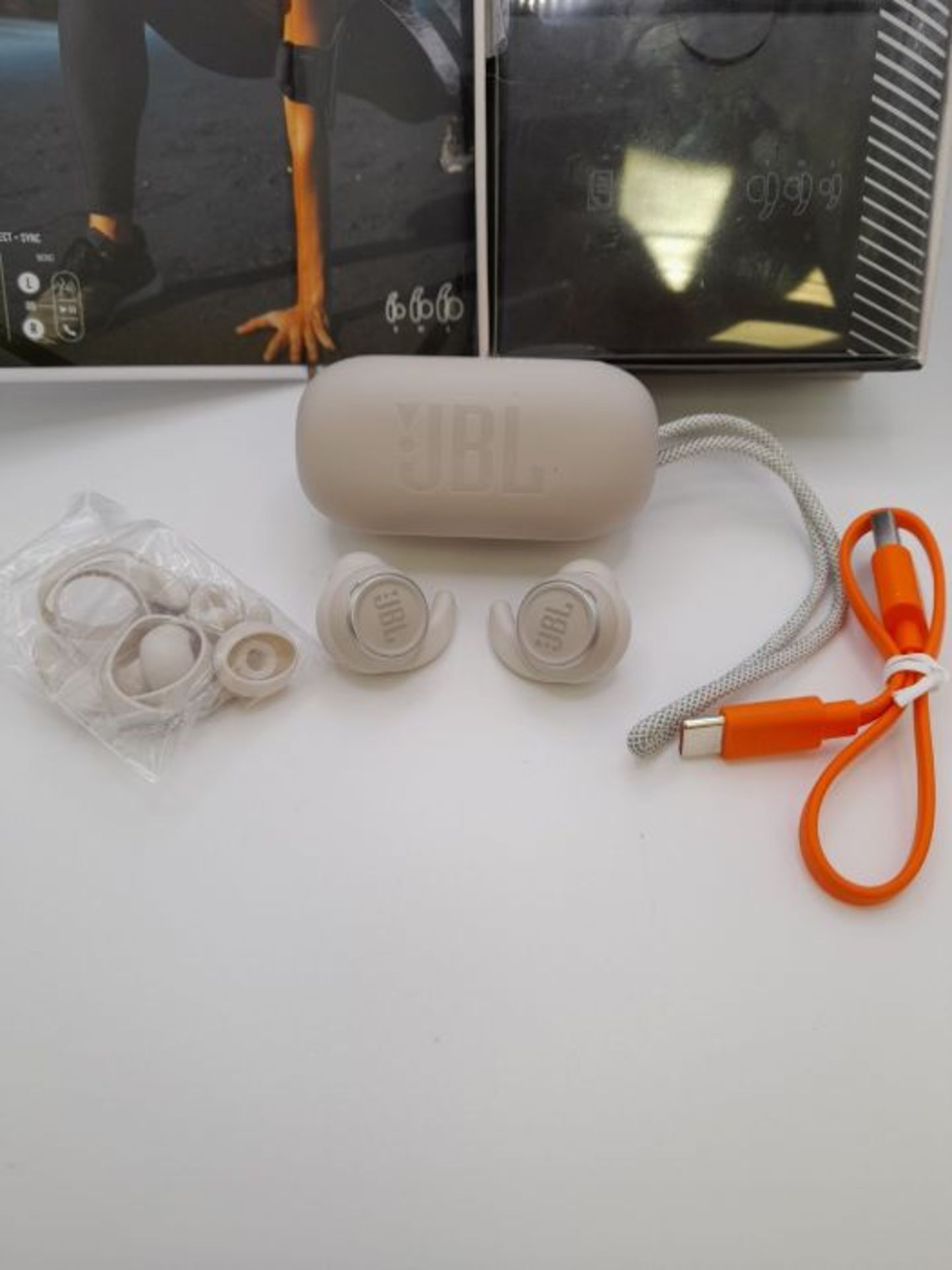 RRP £126.00 JBL Reflect Mini NC TWS - Small waterproof sports in-ear headphones with Bluetooth, wi - Image 3 of 3