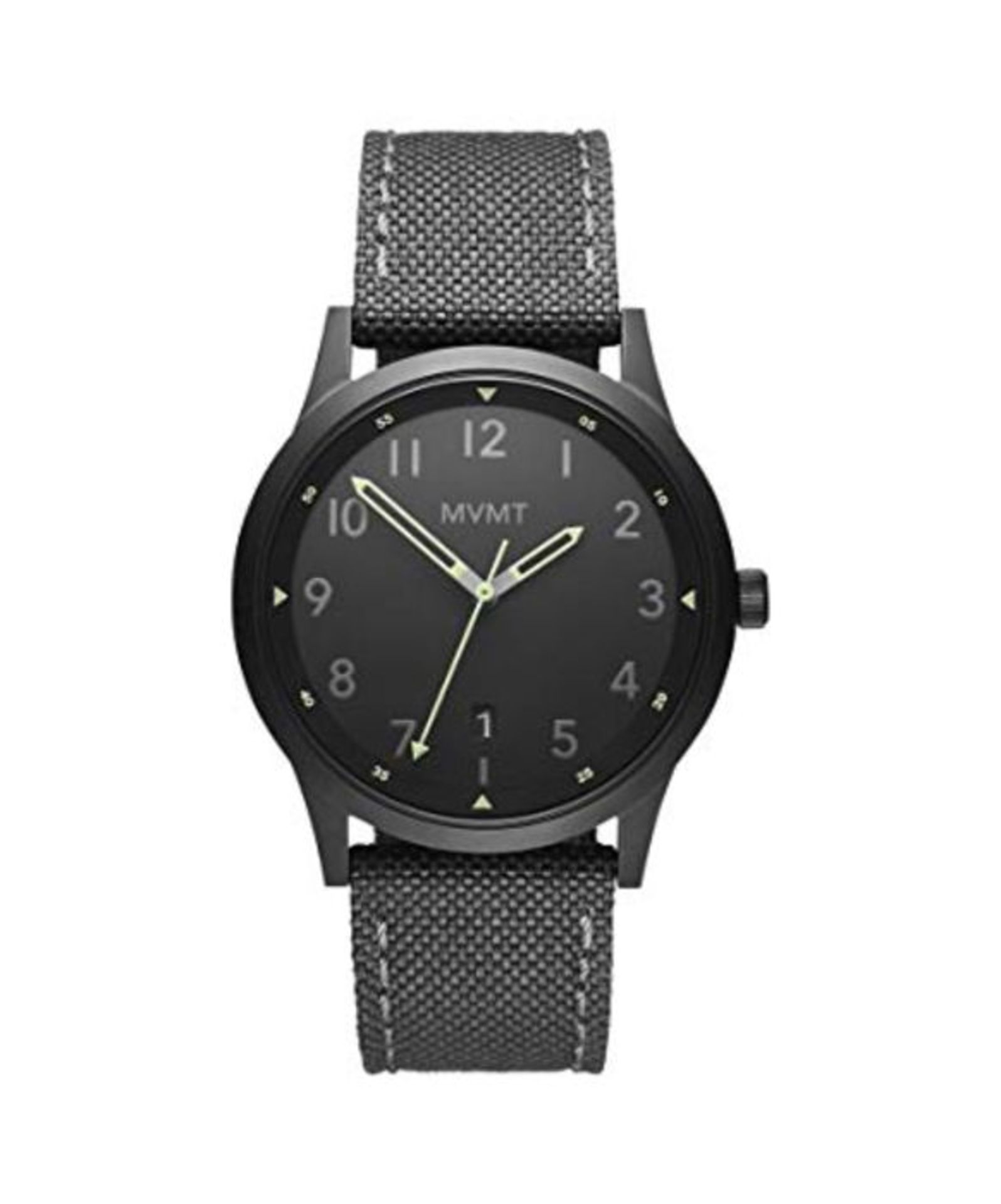 RRP £79.00 MVMT Men's Analogue Quartz Watch with Canvas Strap 28000015-D