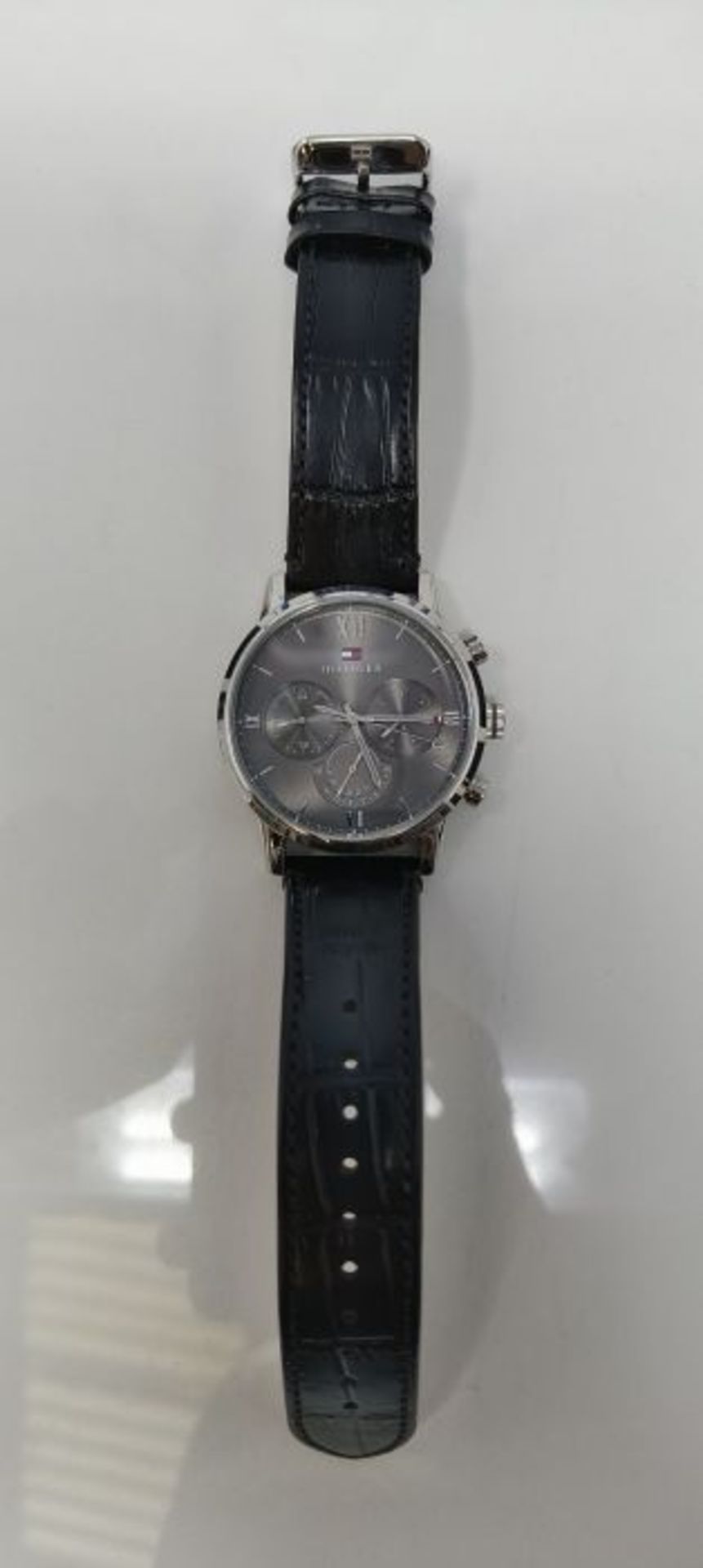 RRP £97.00 Tommy Hilfiger Men Analog Quartz Watch with Leather Strap 1791883 - Image 3 of 3