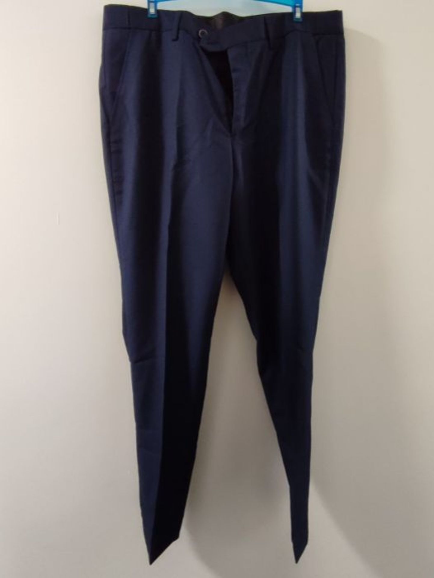 RRP £76.00 Allthemen Mens Slim Fit 2 Piece Suit One Button Business Jacket & Trousers, Chest 40(t - Image 2 of 3