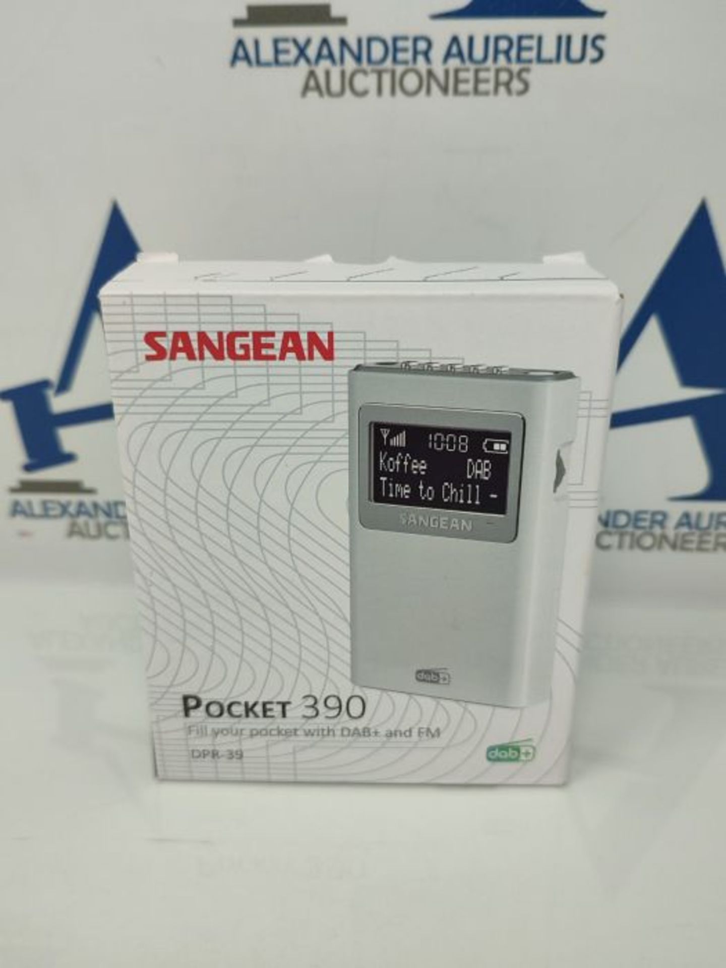 RRP £66.00 Sangean DPR-39 White - Image 2 of 3