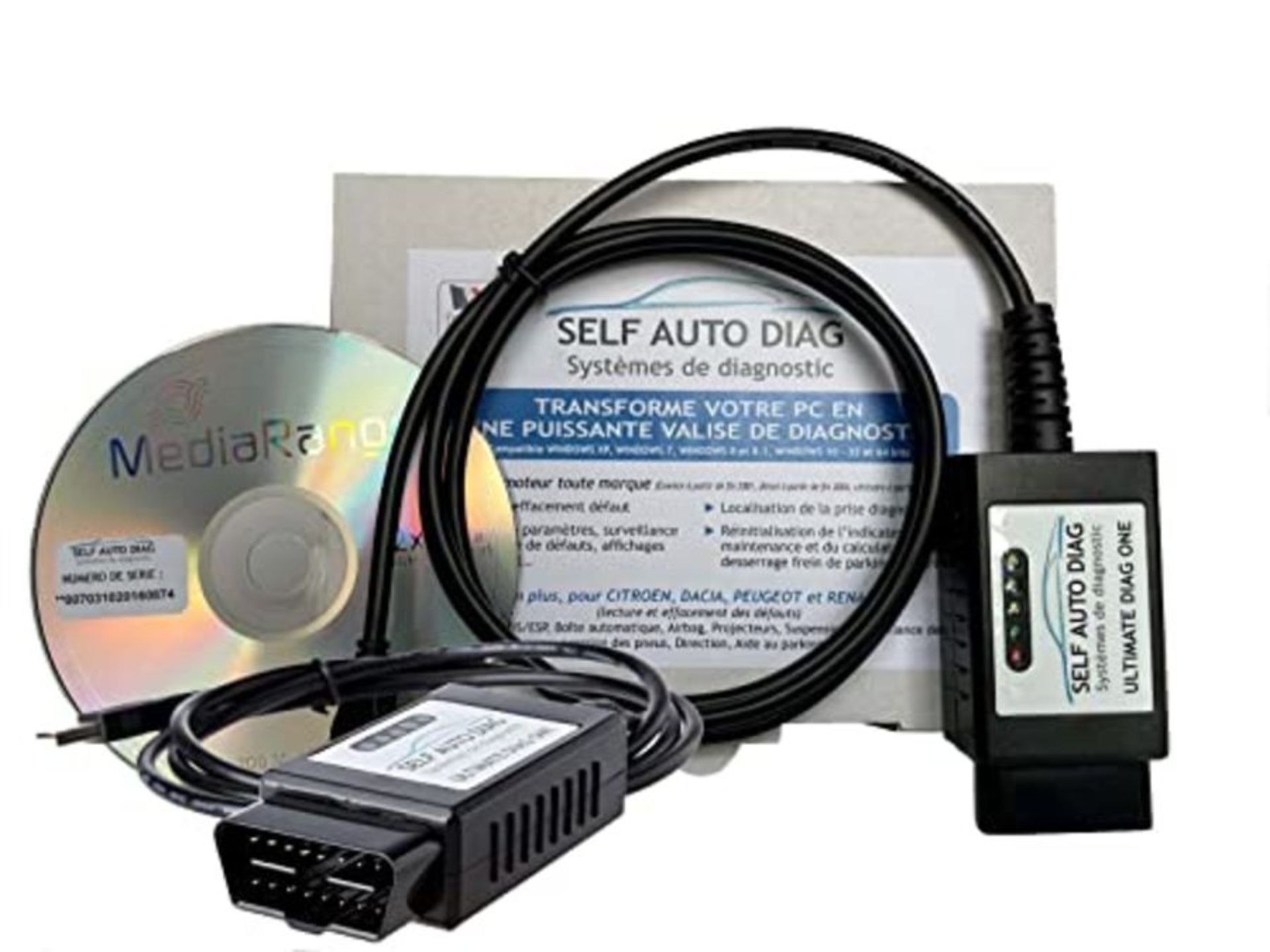 RRP £163.00 Self Auto Diag - Ultimate Diag One -  Automotive diagnostic software - Multi model C