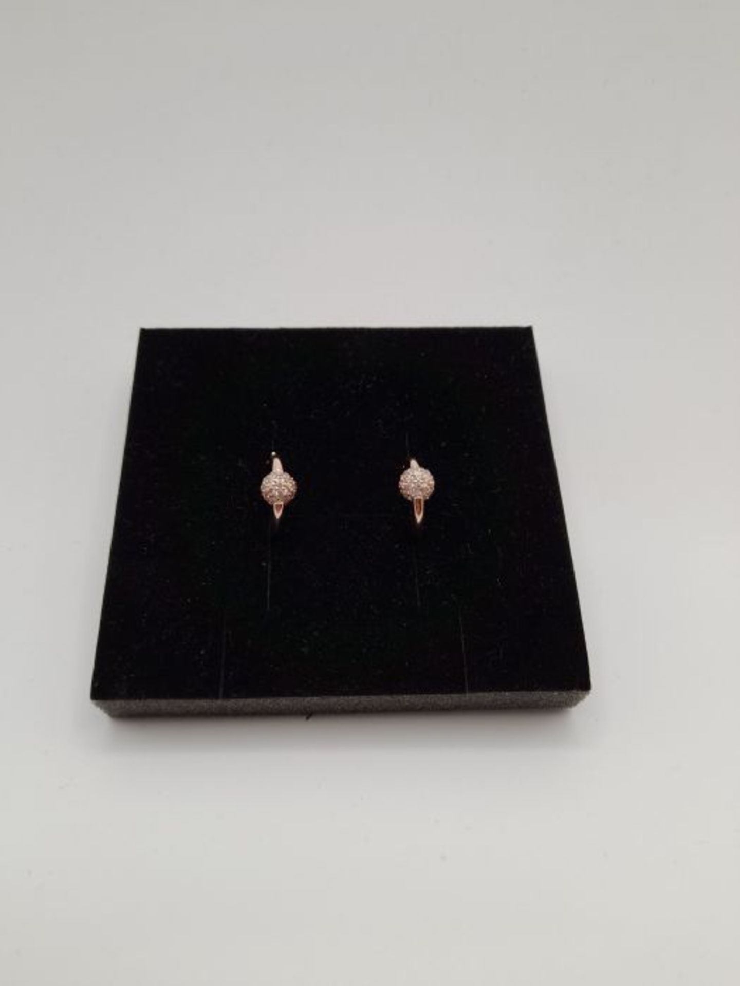 RRP £62.00 Pandora Women Silver Hoop Earrings 288294CZ - Image 2 of 3