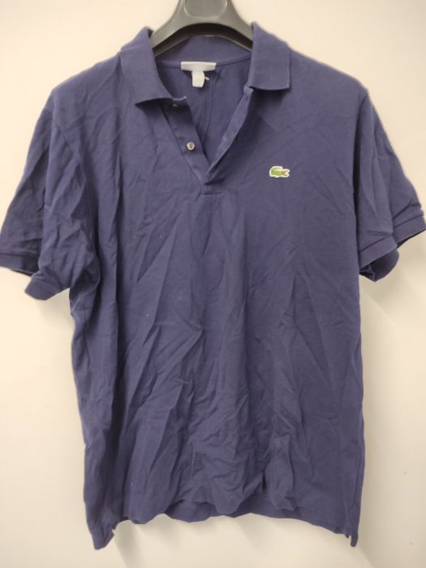 RRP £63.00 Lacoste Men's L1212 Polo Shirt, Blue (Marine), XL - Image 2 of 2