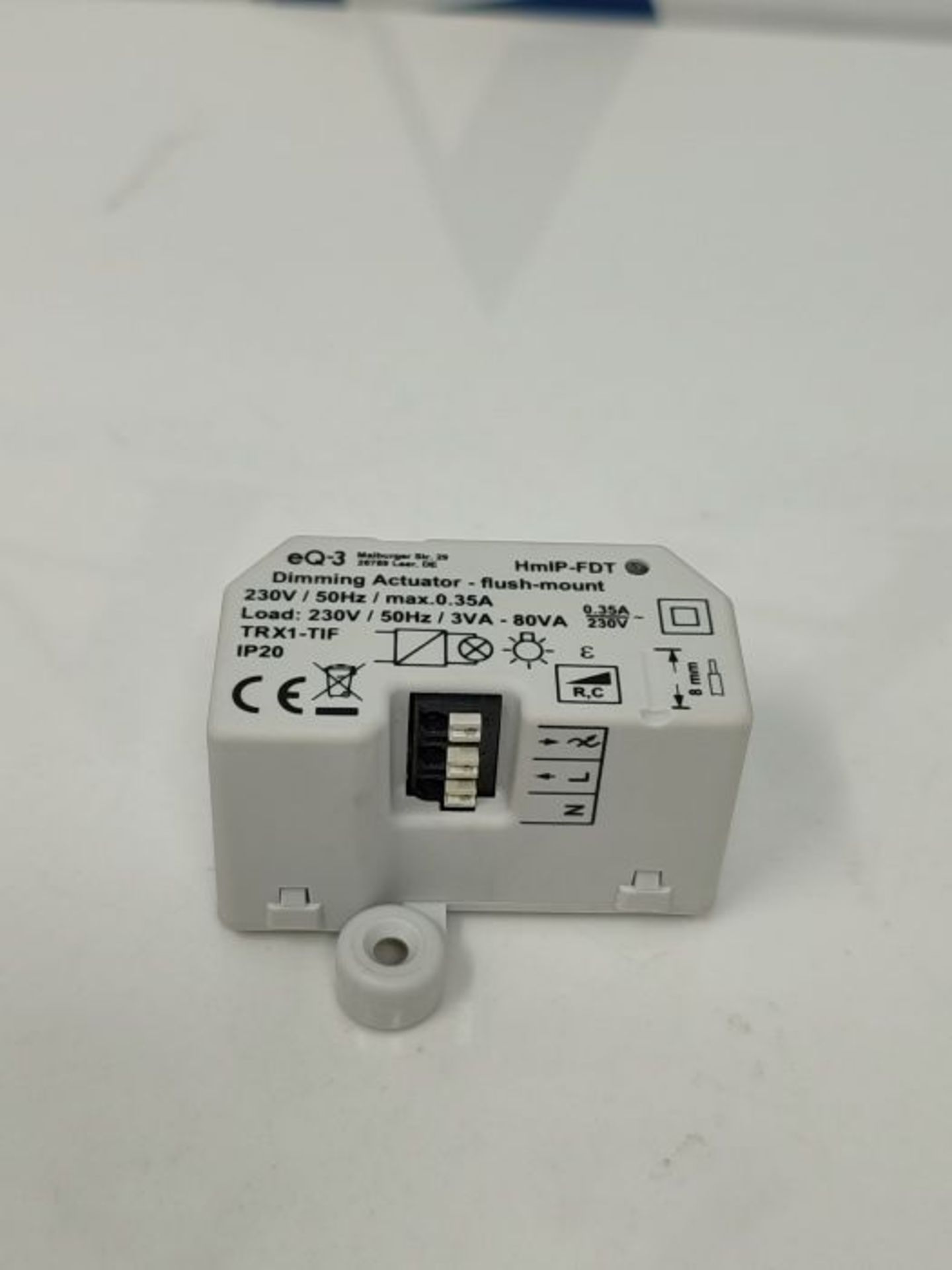 RRP £58.00 Homematic IP 150609A0 Dimming Actuator Flush-Mount, 230 V, Grey - Image 3 of 3