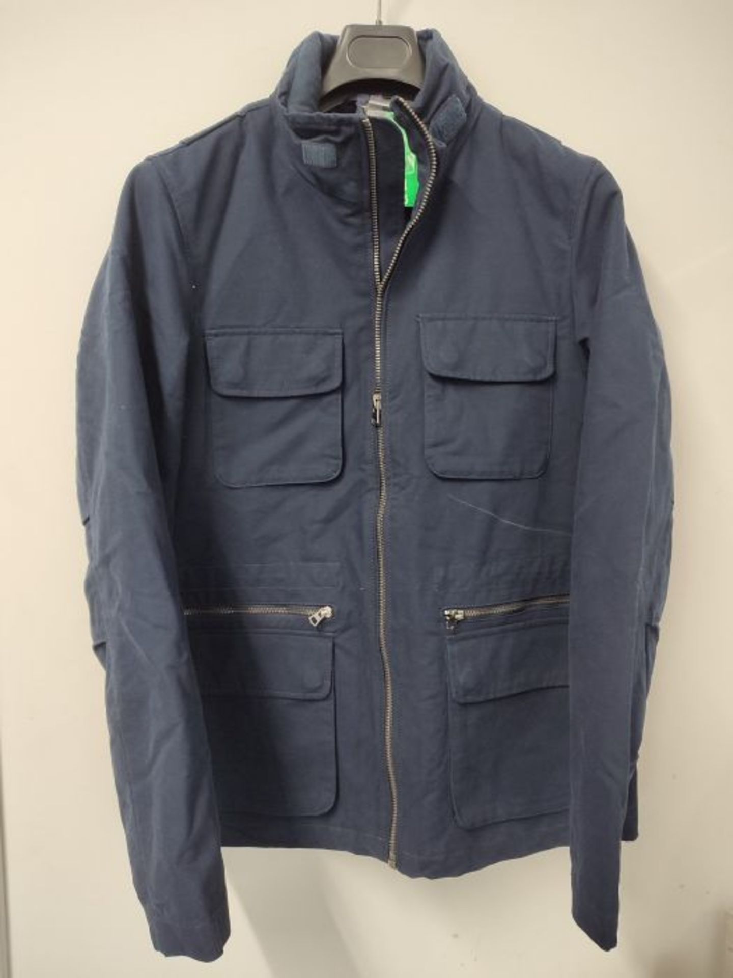 RRP £179.00 United Colors of Benetton Men's Jacket 2yu653hc8, Blue 016, S - Image 2 of 2