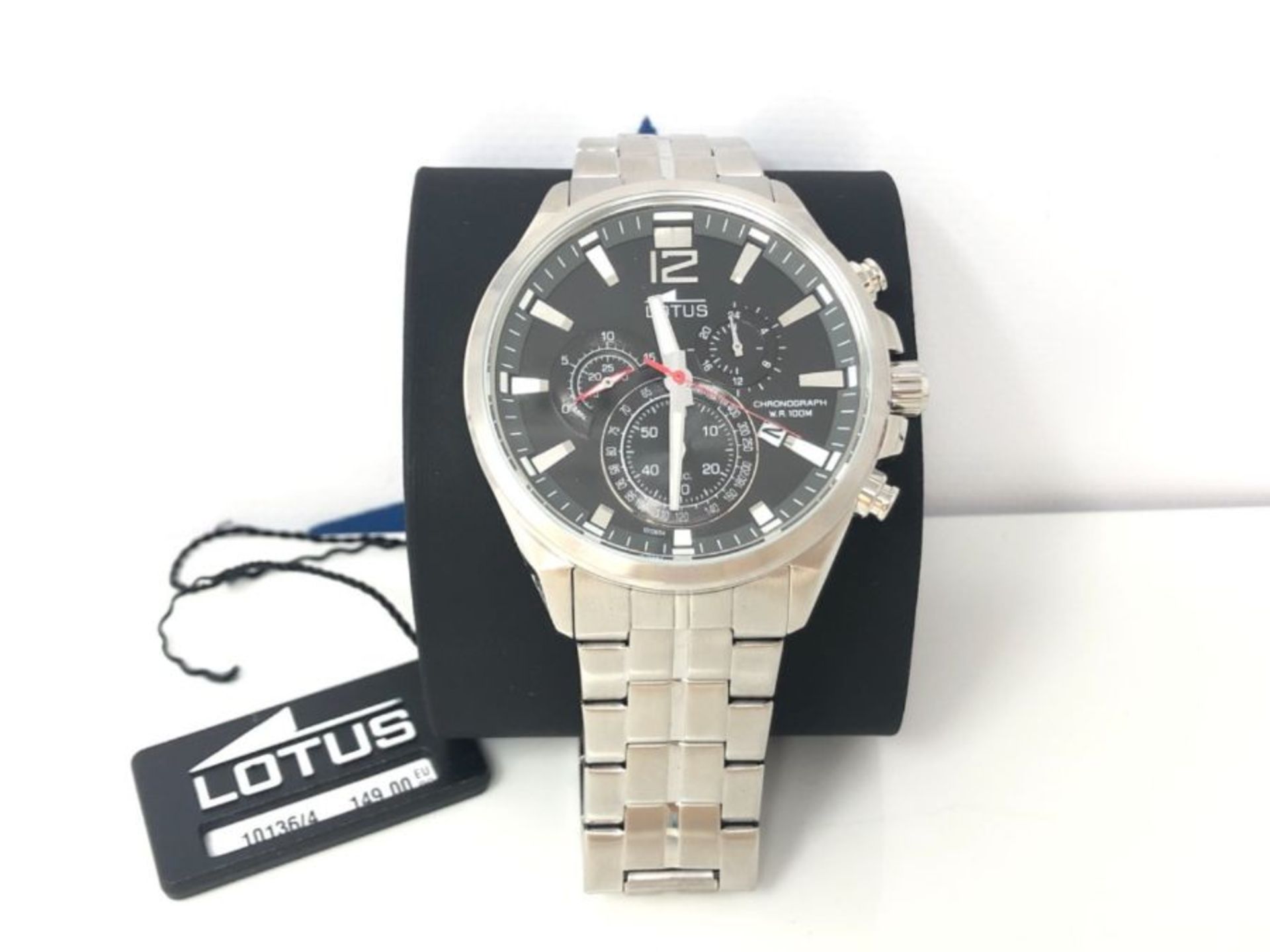 RRP £104.00 Lotus Hommes Quartz analogique Montre avec Bracelet en Acier Inoxydable 10136/4 - Image 2 of 3