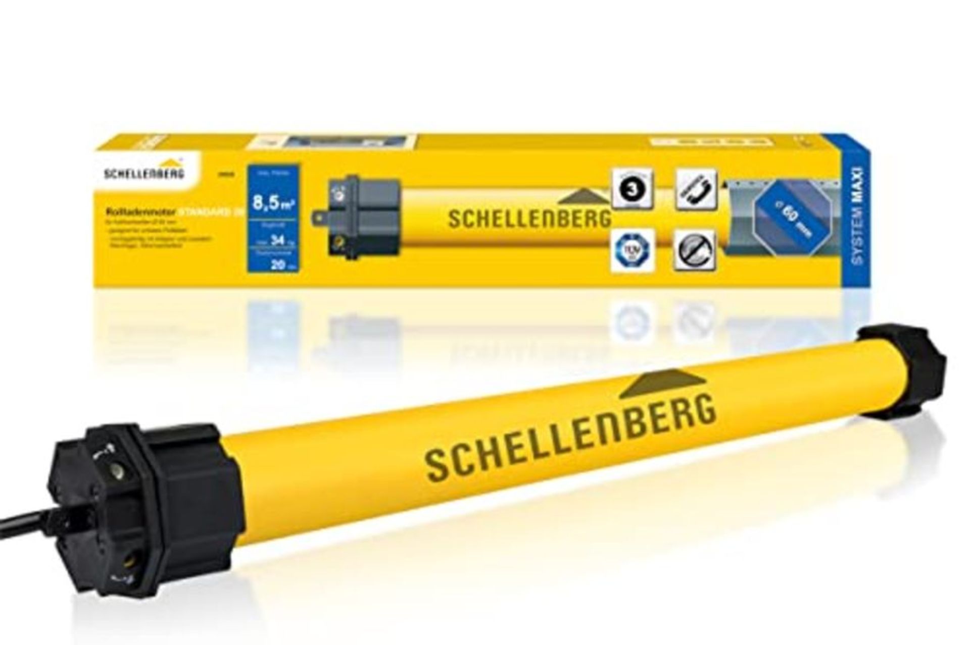 RRP £75.00 Schellenberg Maxi Standard 20620 Tubular Motor 20 Nm