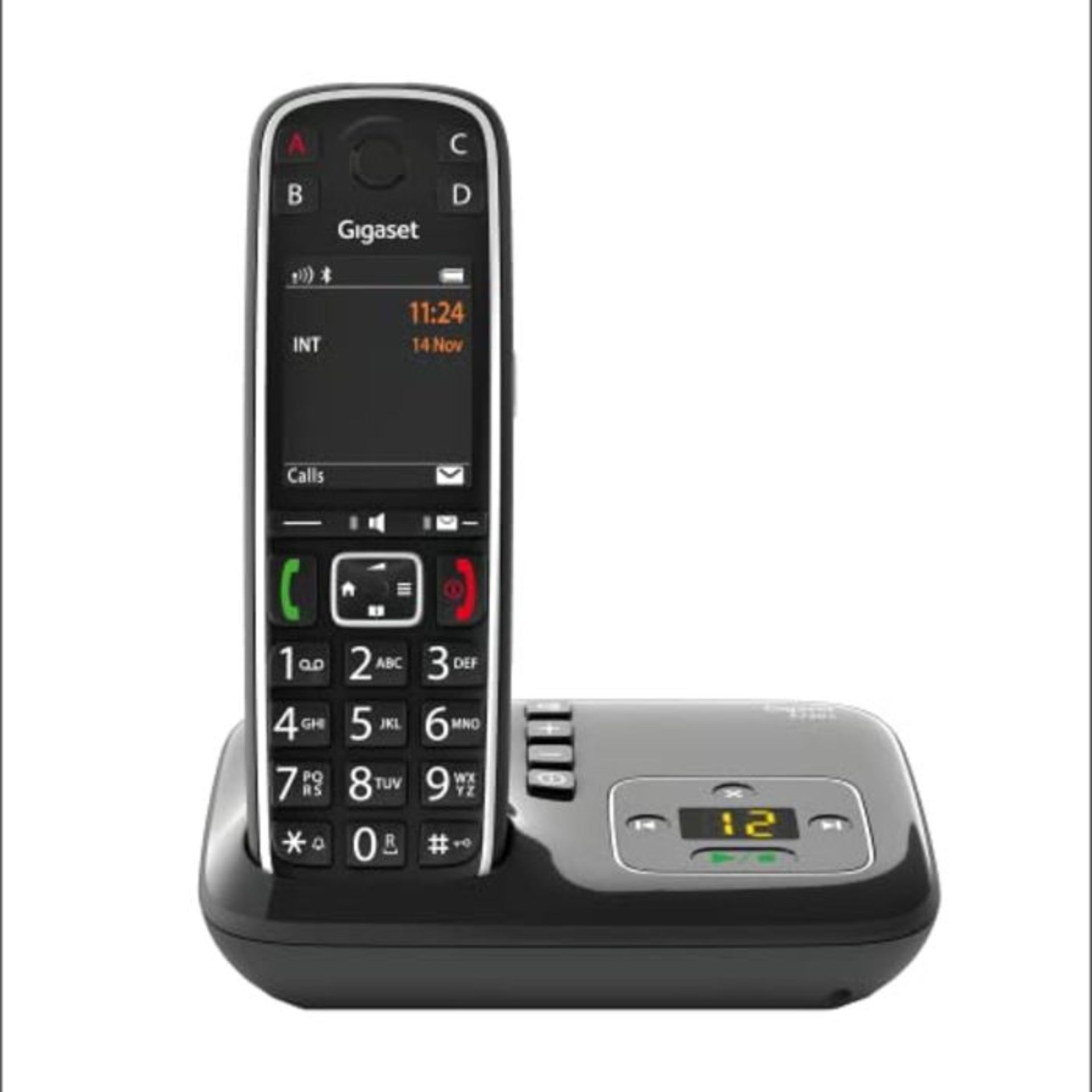 RRP £94.00 Gigaset Life A - cordless premium senior phone - answering machine - talking keys - nu