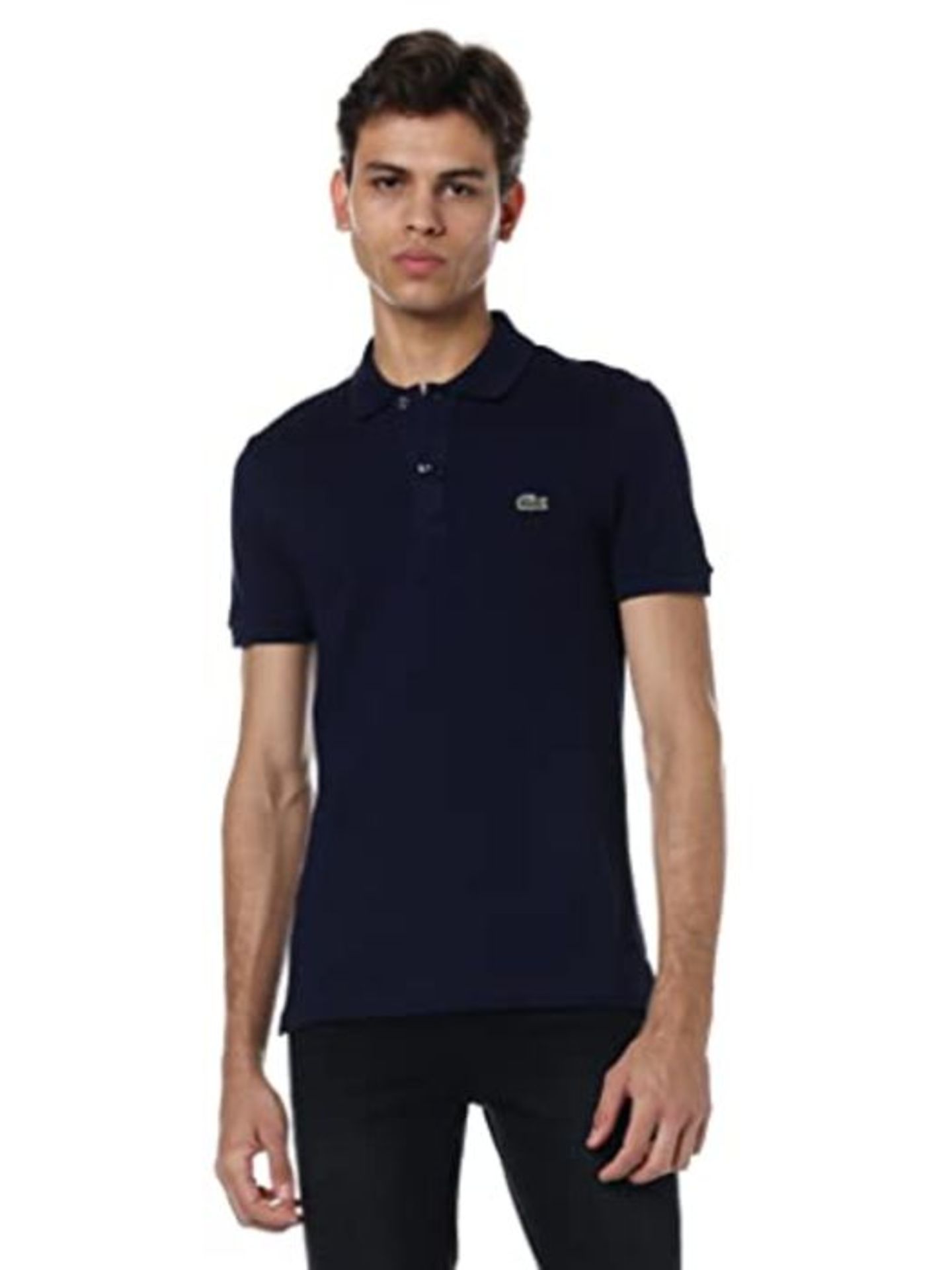 RRP £63.00 Lacoste Men's L1212 Polo Shirt, Blue (Marine), XL
