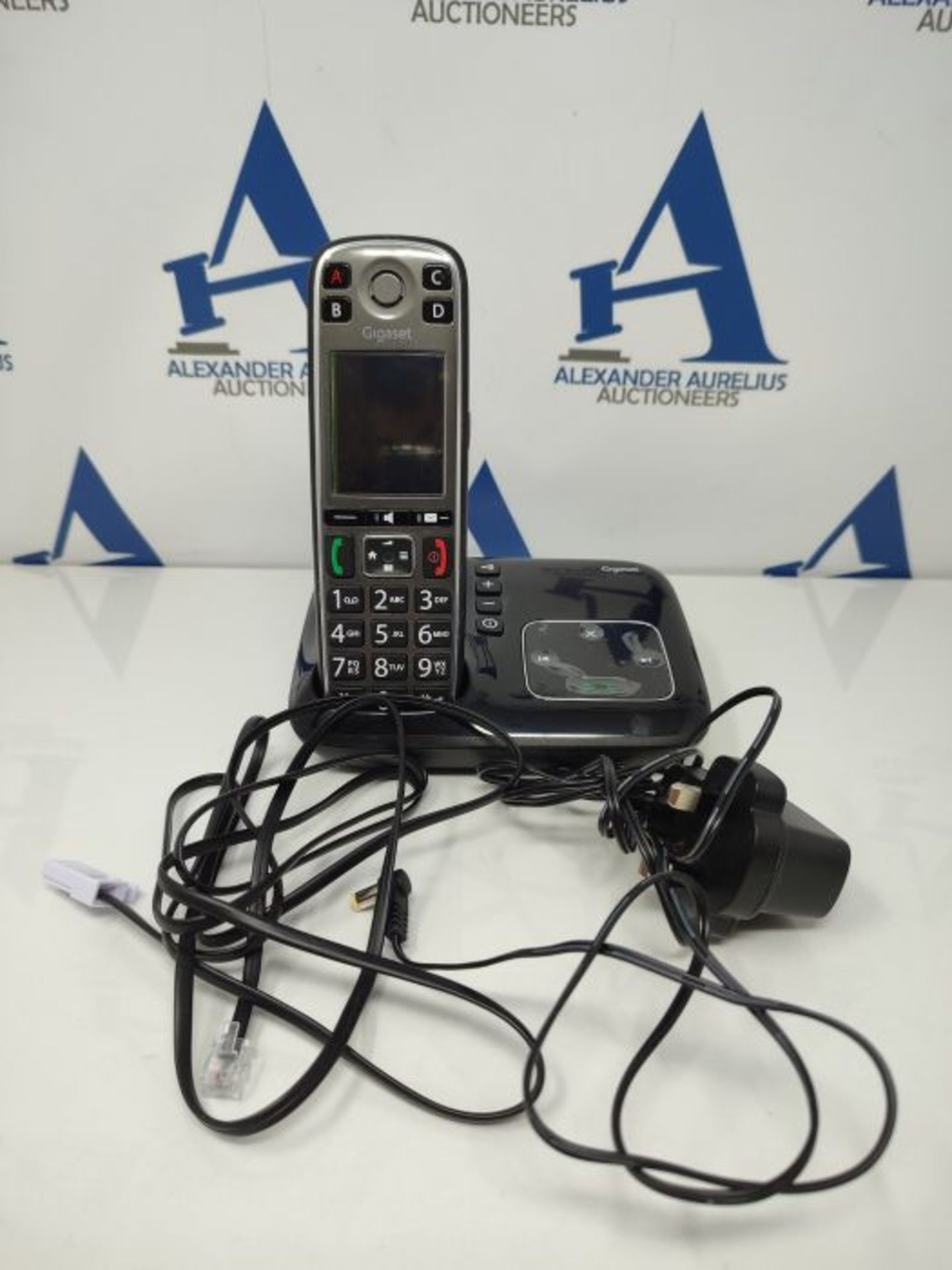 RRP £94.00 Gigaset Life A - cordless premium senior phone - answering machine - talking keys - nu - Image 2 of 2