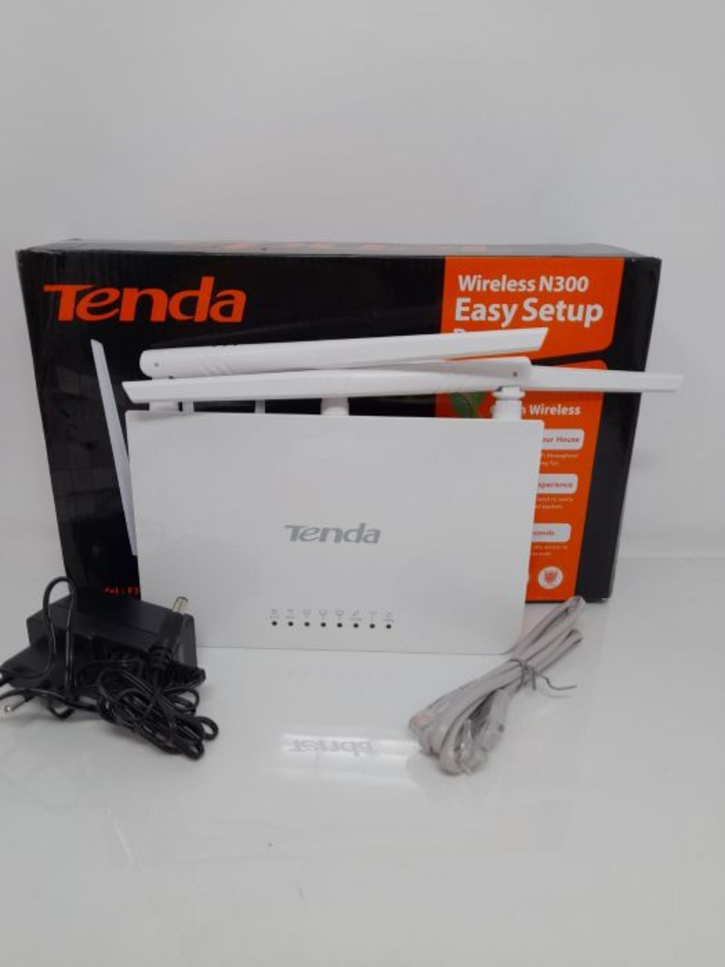 Tenda N300 Router Wireless con Antenne 5dBi ad Alta Potenza - Image 3 of 3
