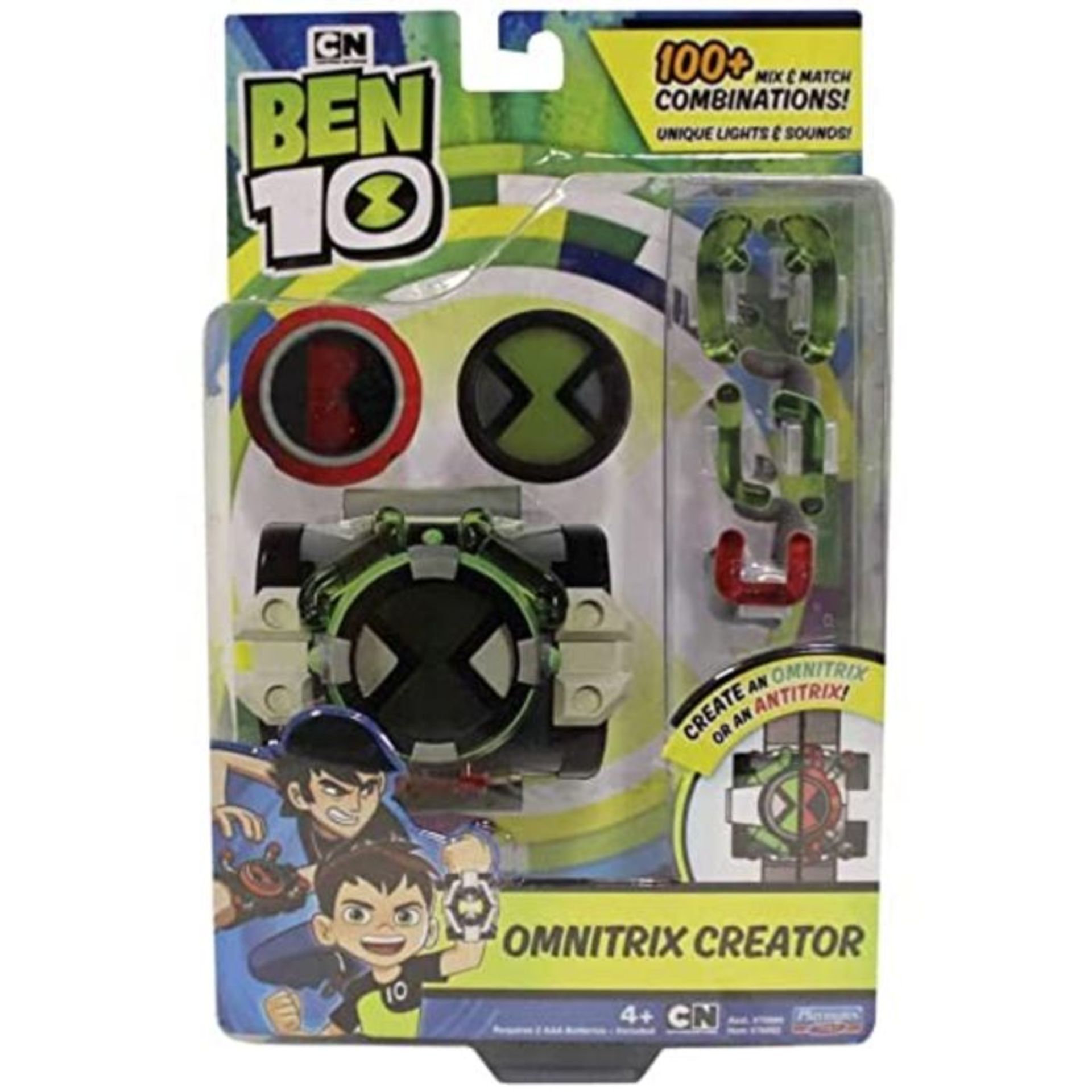 Famosa BEN51111 Ben 10 Deluxe Omnitrix Creator Set, Mehrfarbig