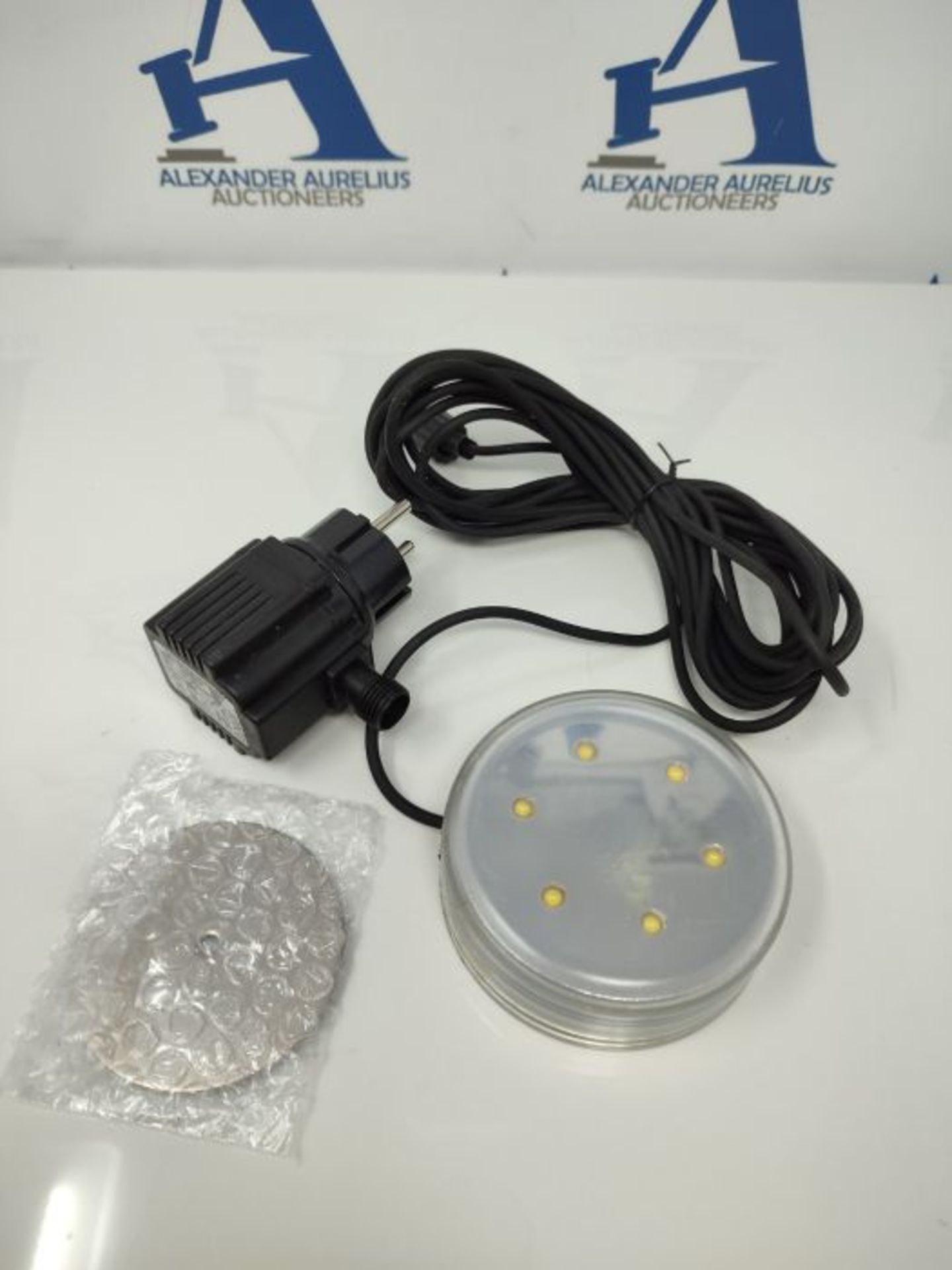 RRP £62.00 Steinbach 060050 LED Pool Light for Standing Pools 230 V / 12 V Magnetic Fastening Dia - Image 3 of 3