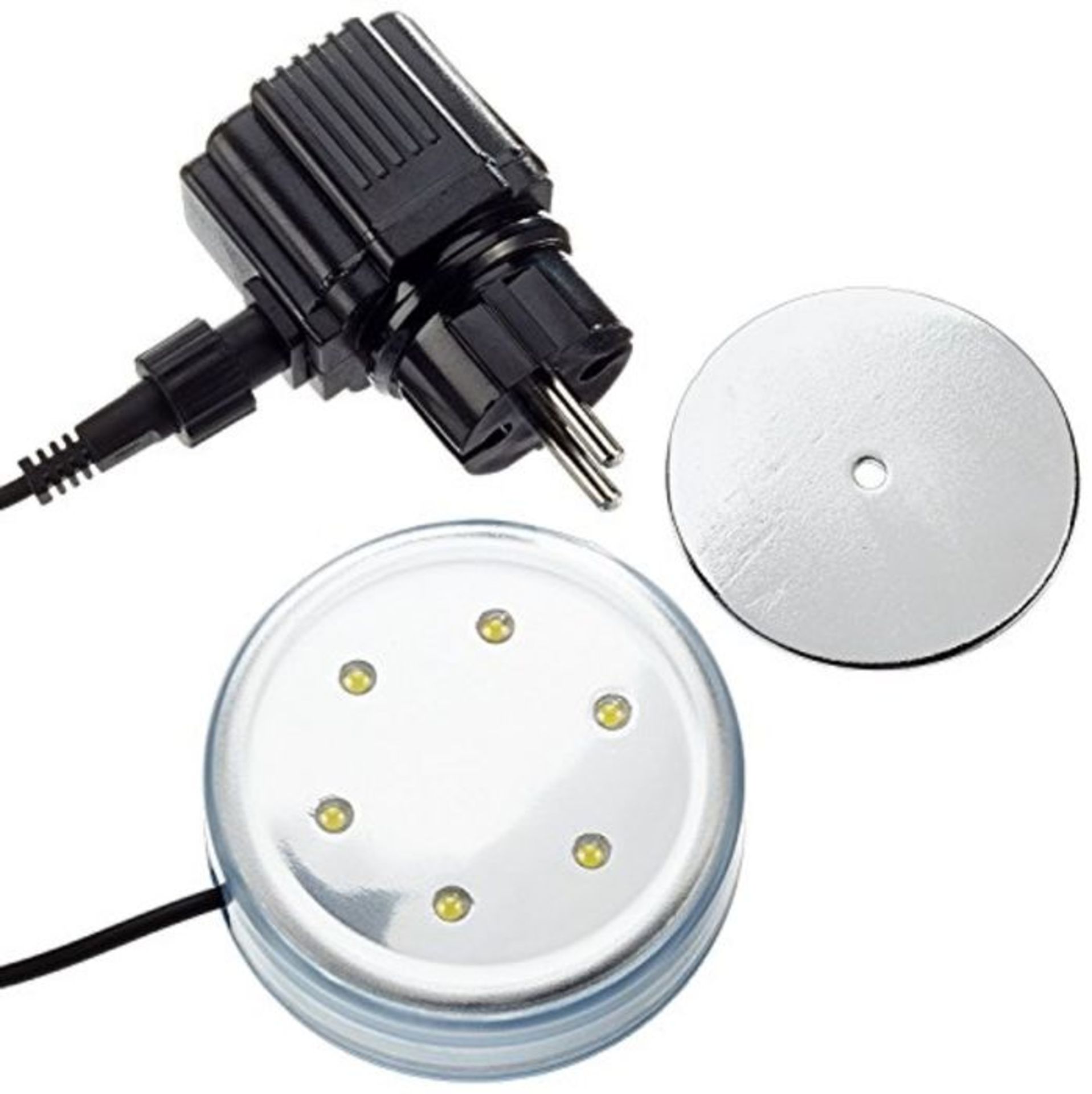 RRP £62.00 Steinbach 060050 LED Pool Light for Standing Pools 230 V / 12 V Magnetic Fastening Dia