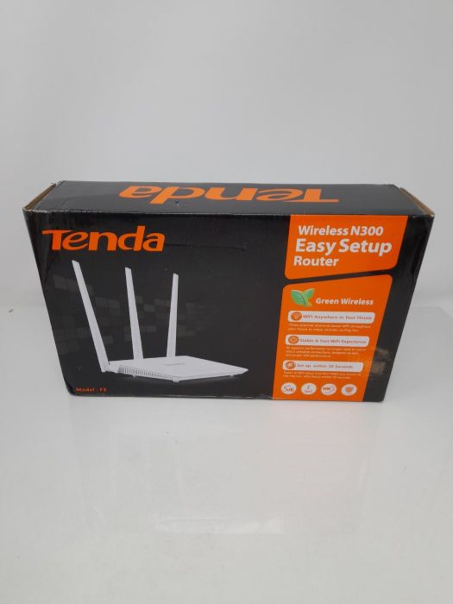 Tenda N300 Router Wireless con Antenne 5dBi ad Alta Potenza - Image 2 of 3