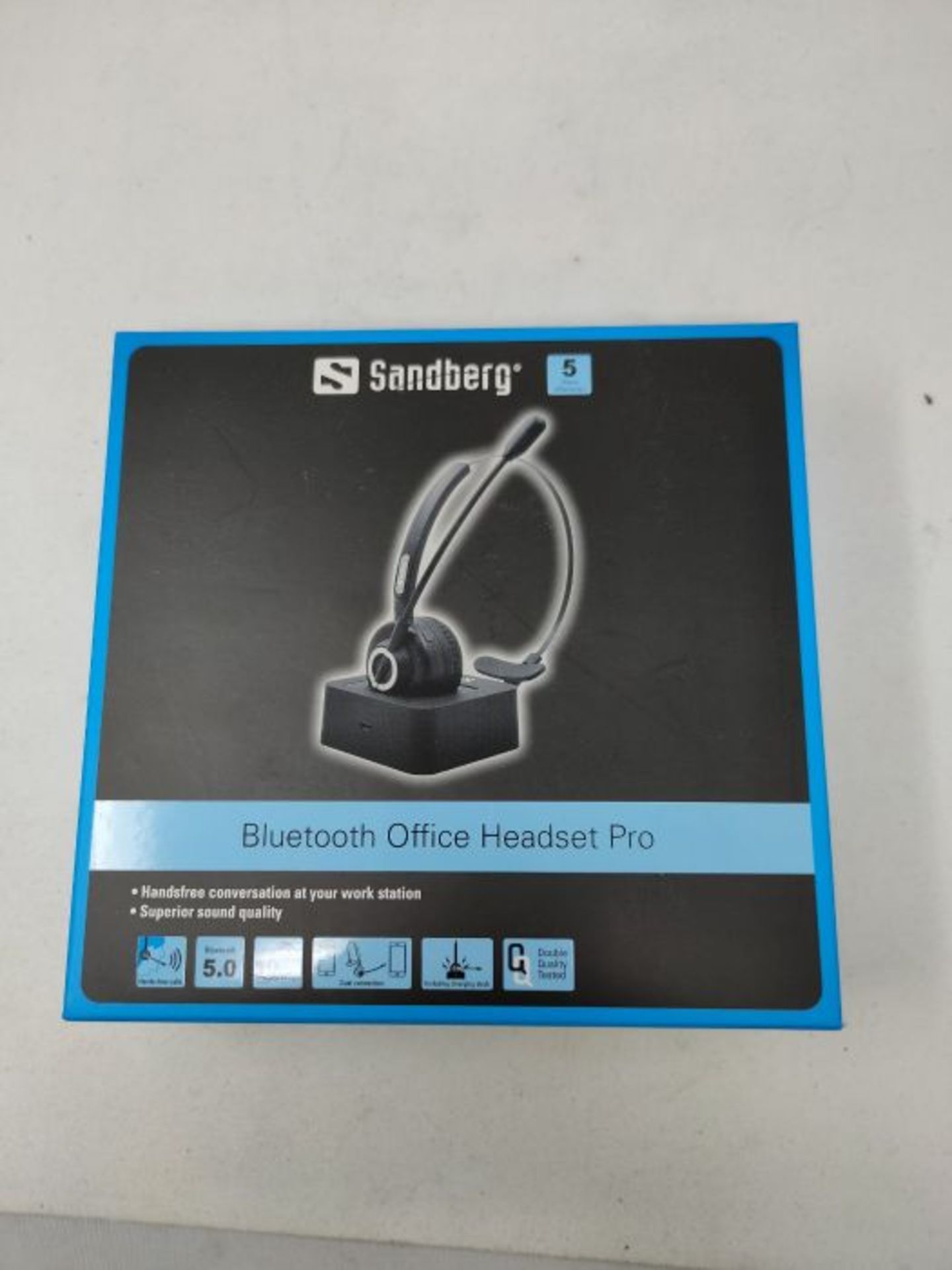 RRP £52.00 Sandberg Bluetooth BÃ¼ro Headset Pro - Image 2 of 3