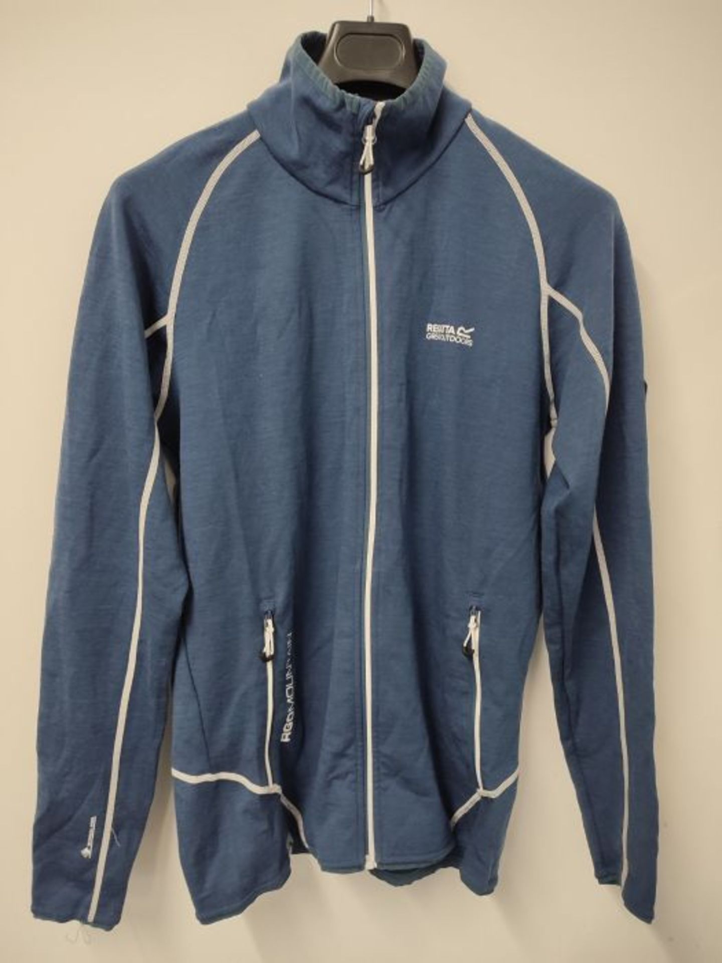 RRP £119.00 Regatta Hentana II Soft Shell Men's Technical Softshell Jacket, Dark Denim, FR: M (Man - Image 2 of 2