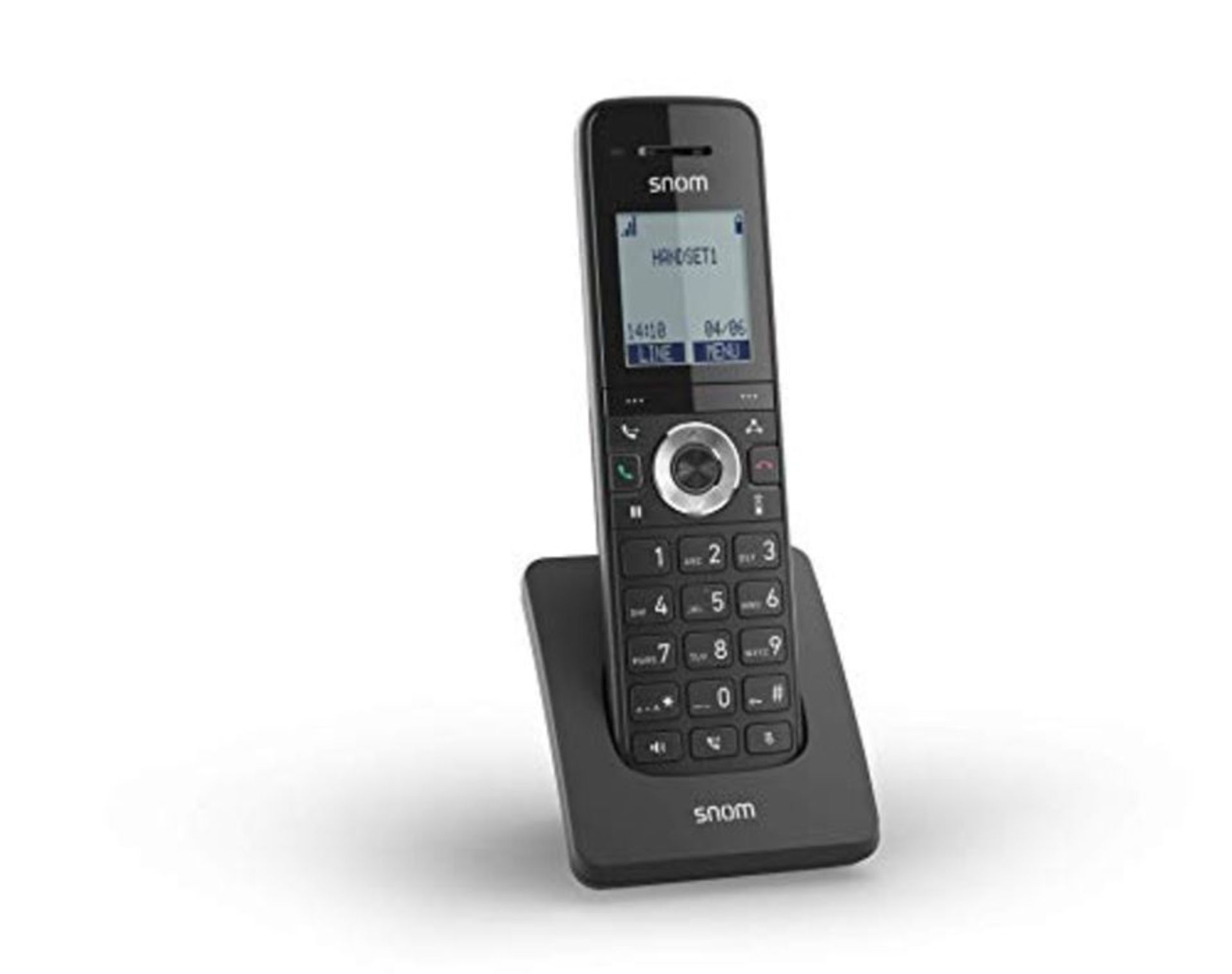 RRP £60.00 Snom M15 SOHO combinÃ© DECT, jusqu'Ã  7 jours de la vie de la batterie en veille e