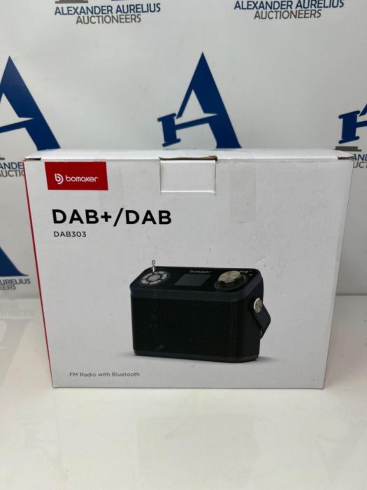 RRP £50.00 Portable Digital Dab Radio - Radio Dab+ & FM Colour LCD Rechargeable Bluetooth Battery - Image 2 of 3