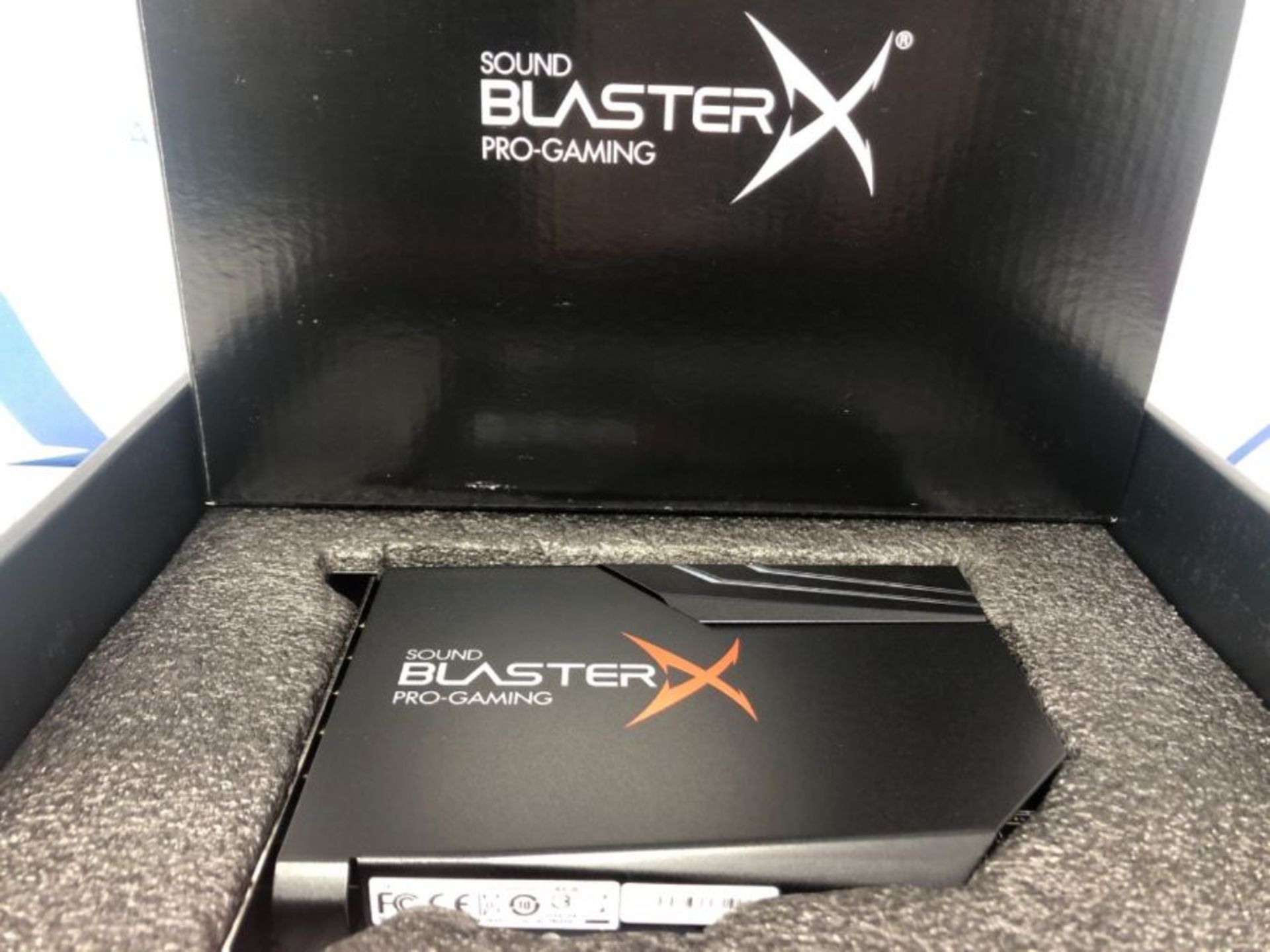 RRP £130.00 CREATIVE Sound Blaster PCIe Gaming Sound Card and DAC with Dolby Digital and DTS, Xamp - Image 2 of 3