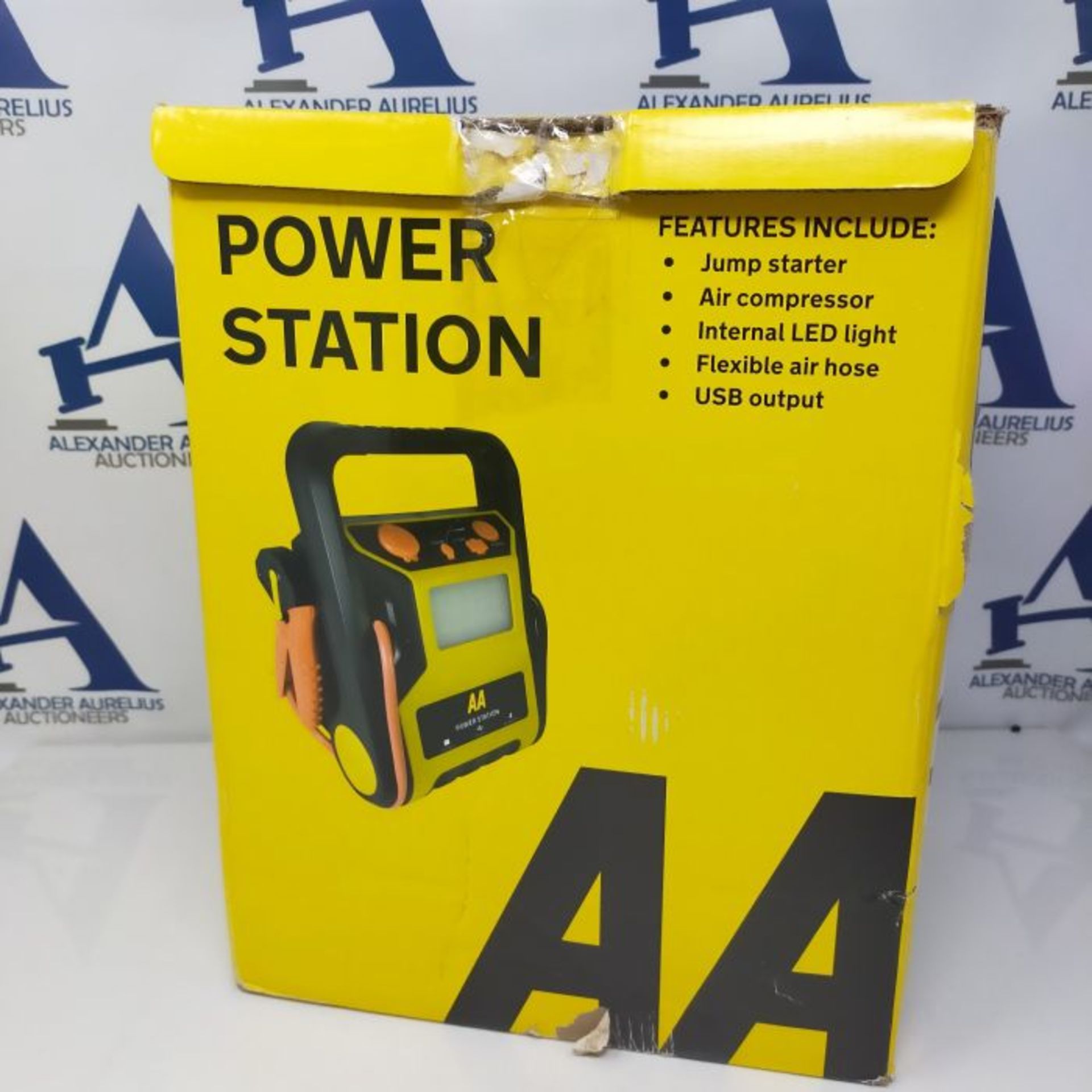 RRP £56.00 AA Power Station - Car Jump Starter Tyre Inflator AA1678 - Petrol Vehicles up to 2.5L - Image 3 of 3