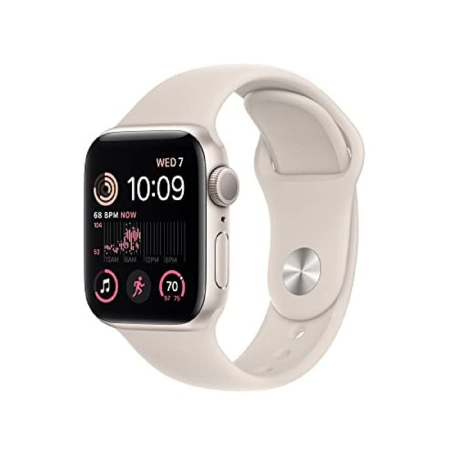 RRP £249.00 [INCOMPLETE] Apple Watch SE (2nd generation) (GPS, 40mm) Smart watch - Starlight Alumi