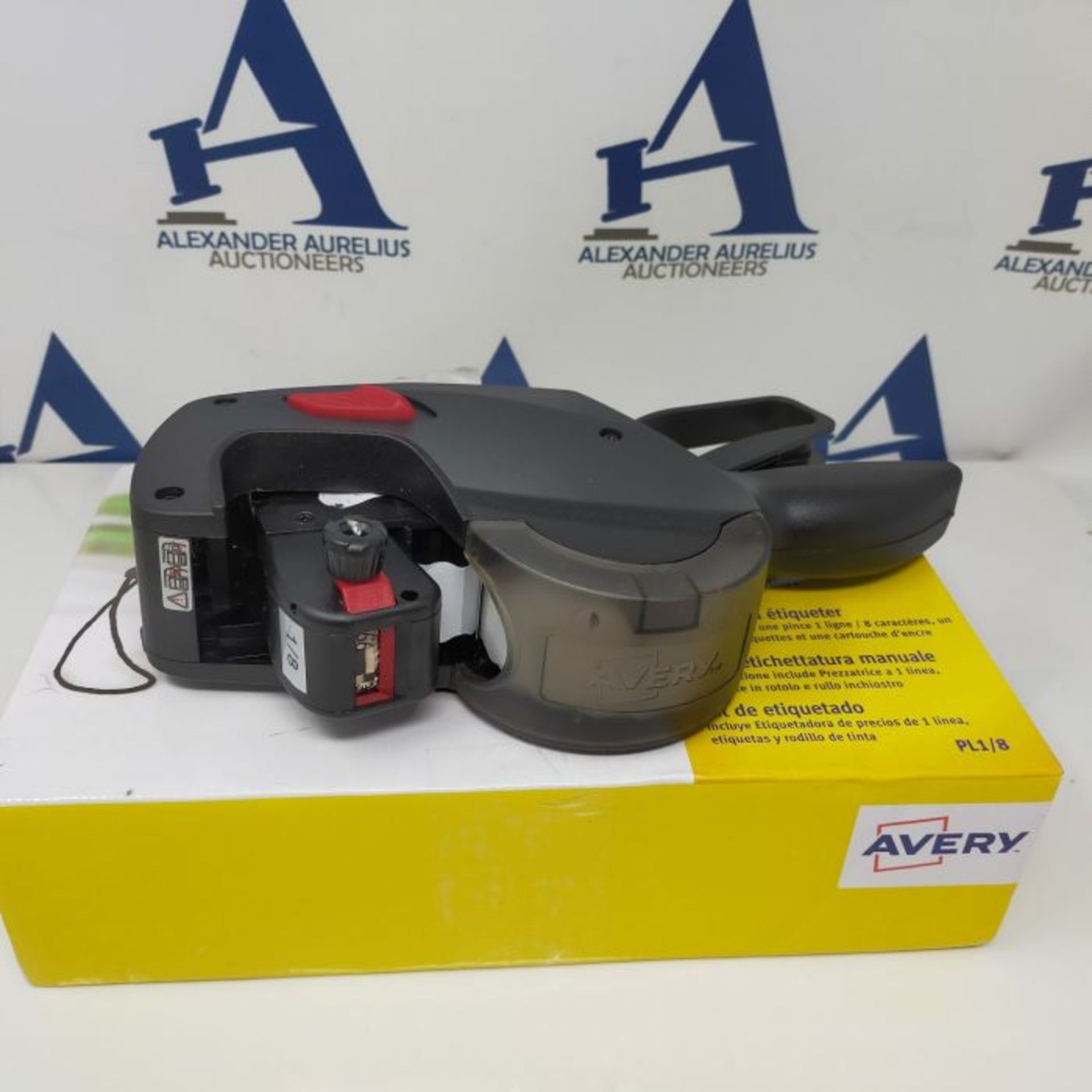 Avery PL1/8 Starter Kit Pricing/Price Gun 1 Line with 1500 Labels and Ink Roller, Blac - Image 2 of 3