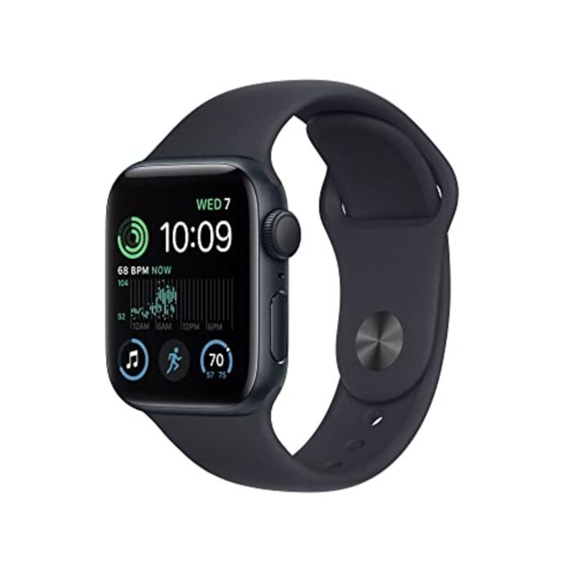 RRP £249.00 [INCOMPLETE] Apple Watch SE (2nd generation) (GPS, 40mm) Smart watch - Midnight Alumin