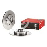 RRP £59.00 Brembo 08.9512.17 Rear Brake Disc with Bearing Kit & ABS - Single Piece