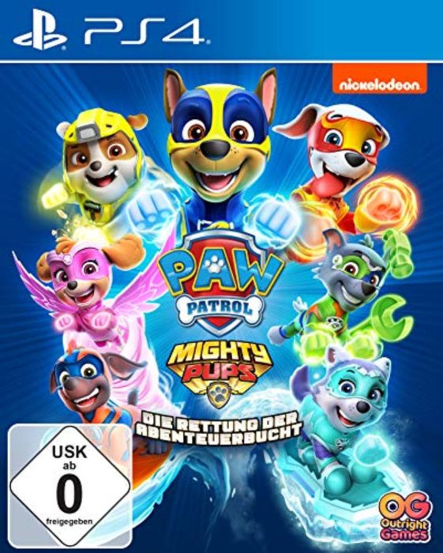 PAW Patrol Mighty Pups PS-4 Die Rettung der Abenteuerbucht [German Version]