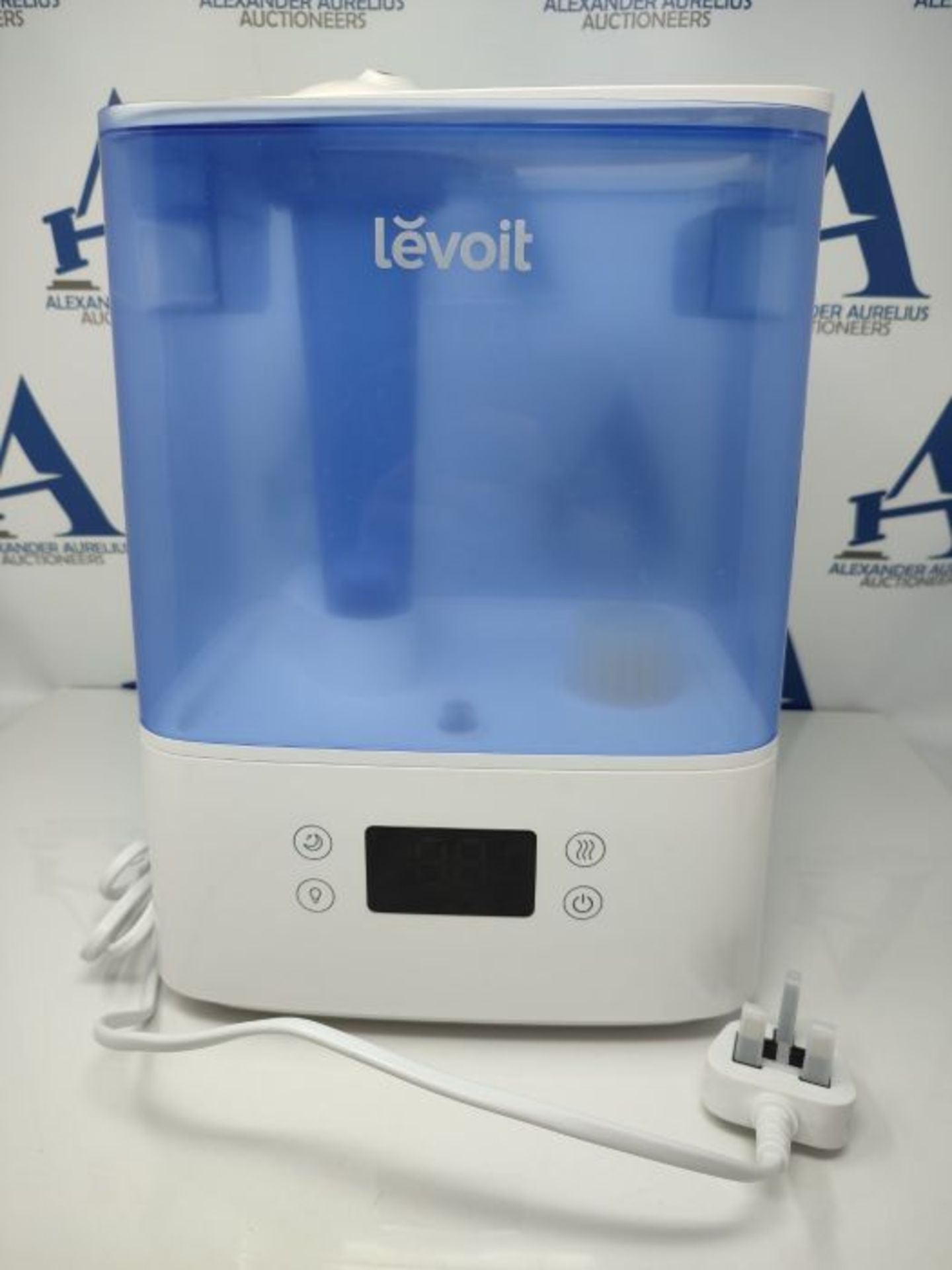 RRP £79.00 LEVOIT Smart Humidifiers for Bedroom & Baby, 6L Top-Fill Cool Mist with Quiet Sleep Mo - Image 3 of 3